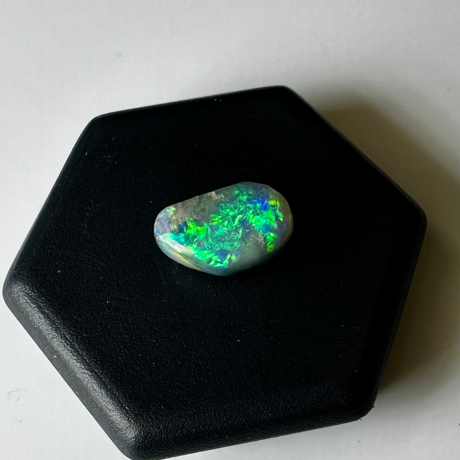 Lightning Ridge Semi Black Opal 1.1carat Solid Hand-Cut Luxury - Iona Opal Australia