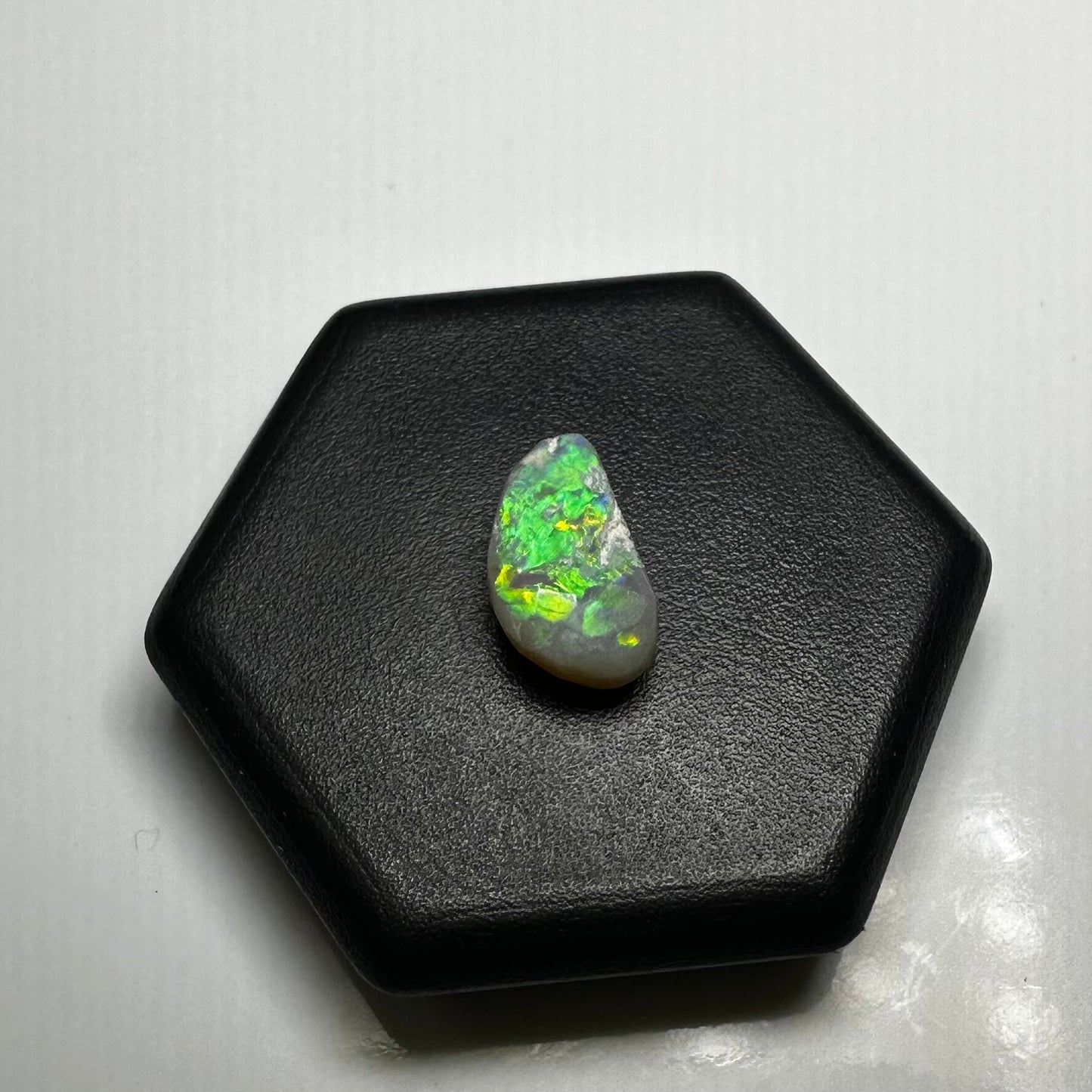 Lightning Ridge Semi Black Opal 0.8carat Solid Hand-Cut Luxury - Iona Opal Australia