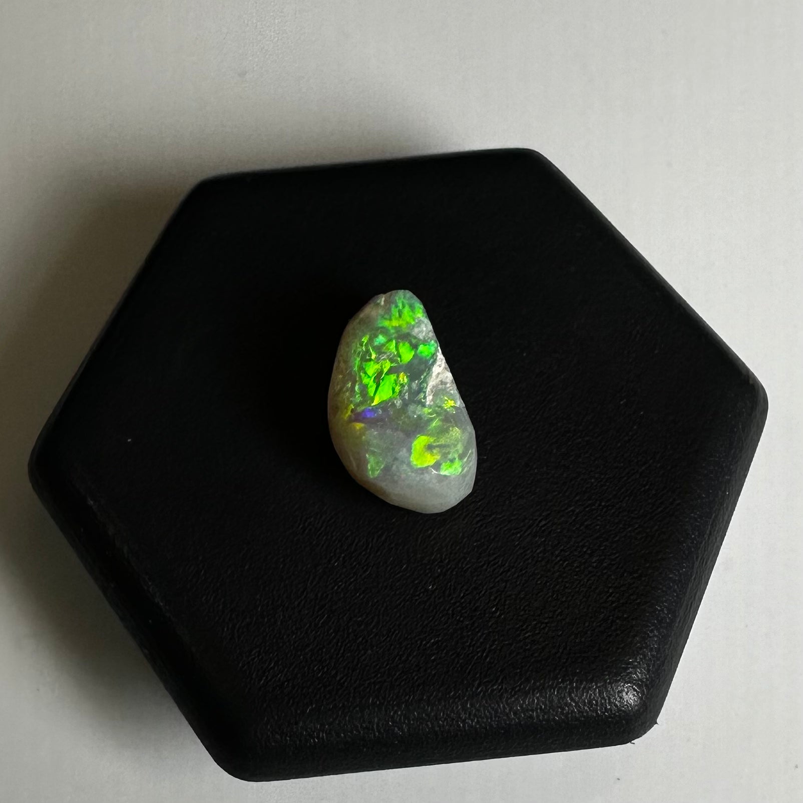 Lightning Ridge Semi Black Opal 0.8carat Solid Hand-Cut Luxury | Iona Opal Australia