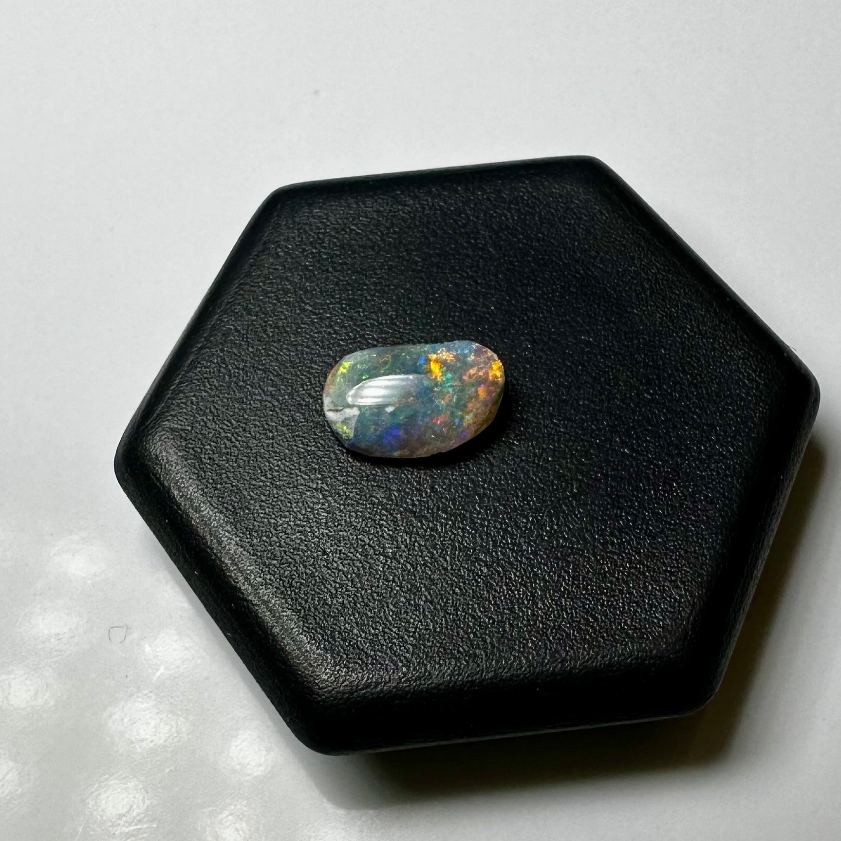 Lightning Ridge Semi Black Opal 0.5carat Solid Hand-Cut Luxury | Iona Opal Australia