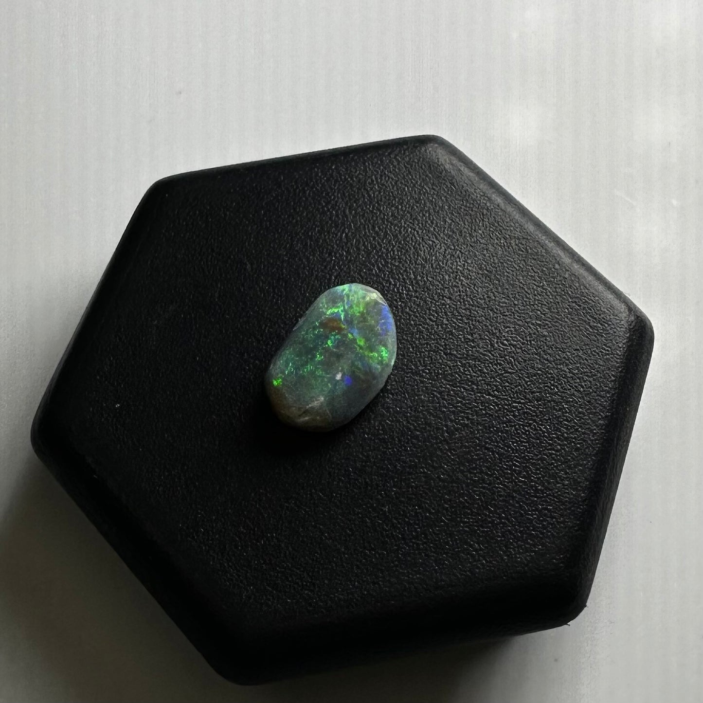 Lightning Ridge Semi Black Opal 0.5carat Solid Hand-Cut Luxury - Iona Opal Australia