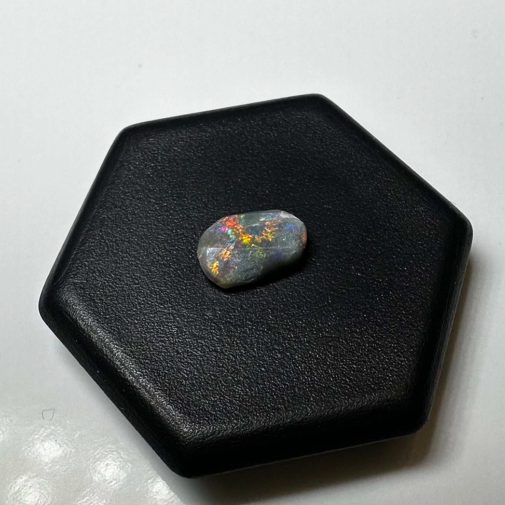 Lightning Ridge Semi Black Opal 0.5carat Solid Hand-Cut Luxury | Iona Opal Australia