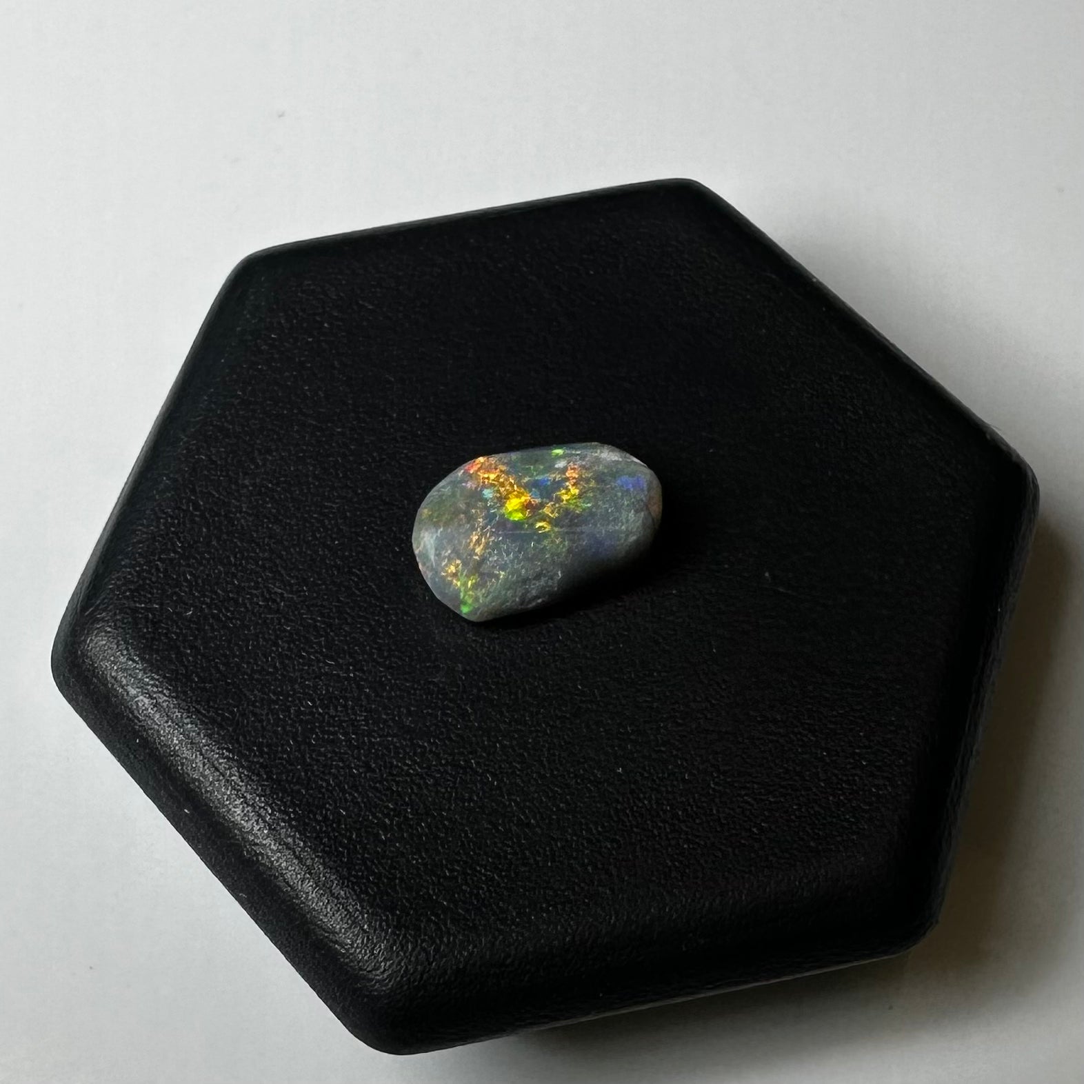 Lightning Ridge Semi Black Opal 0.5carat Solid Hand-Cut Luxury | Iona Opal Australia