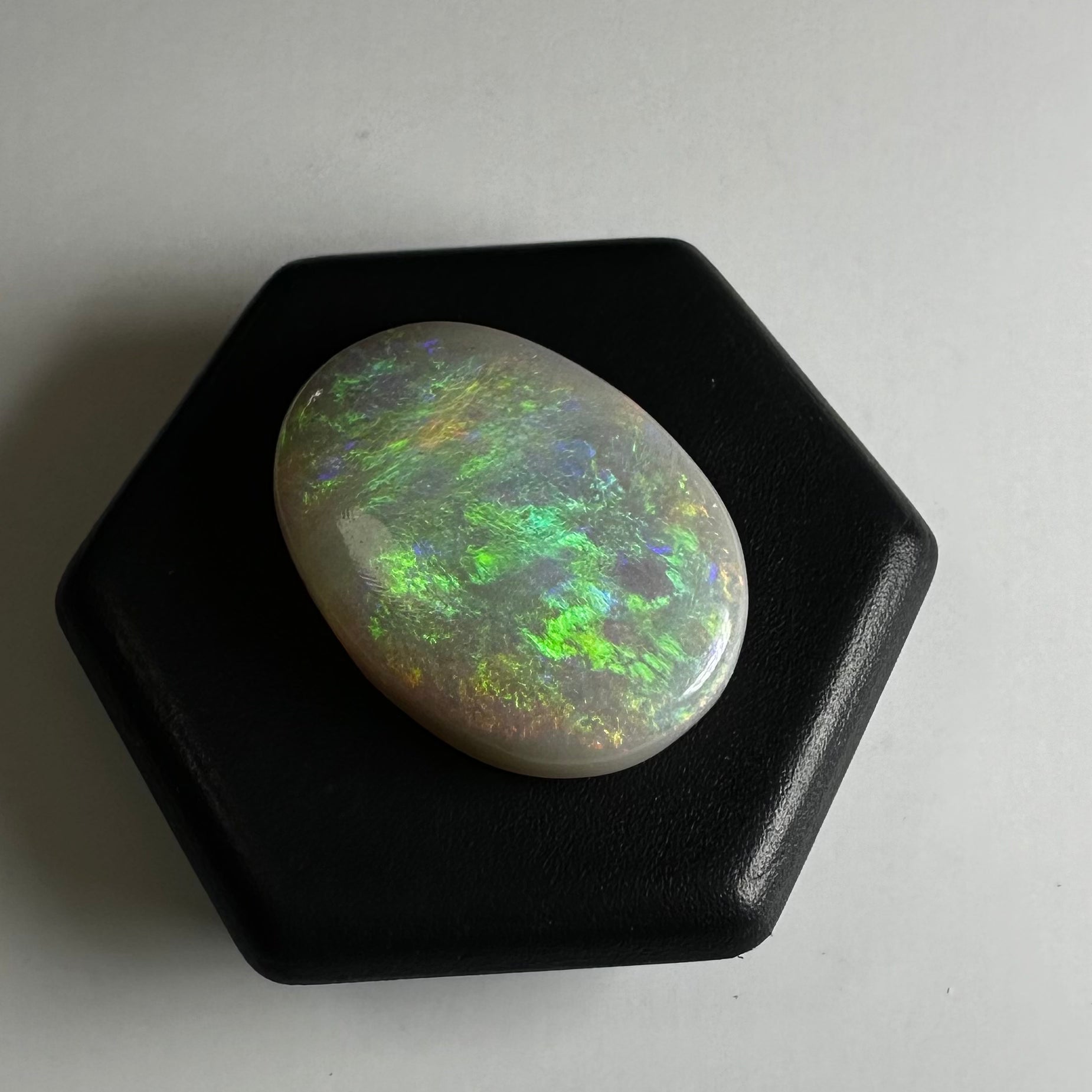 Lightning Ridge Semi Black Opal 4.7carat Solid Hand-Cut Luxury | Iona Opal Australia