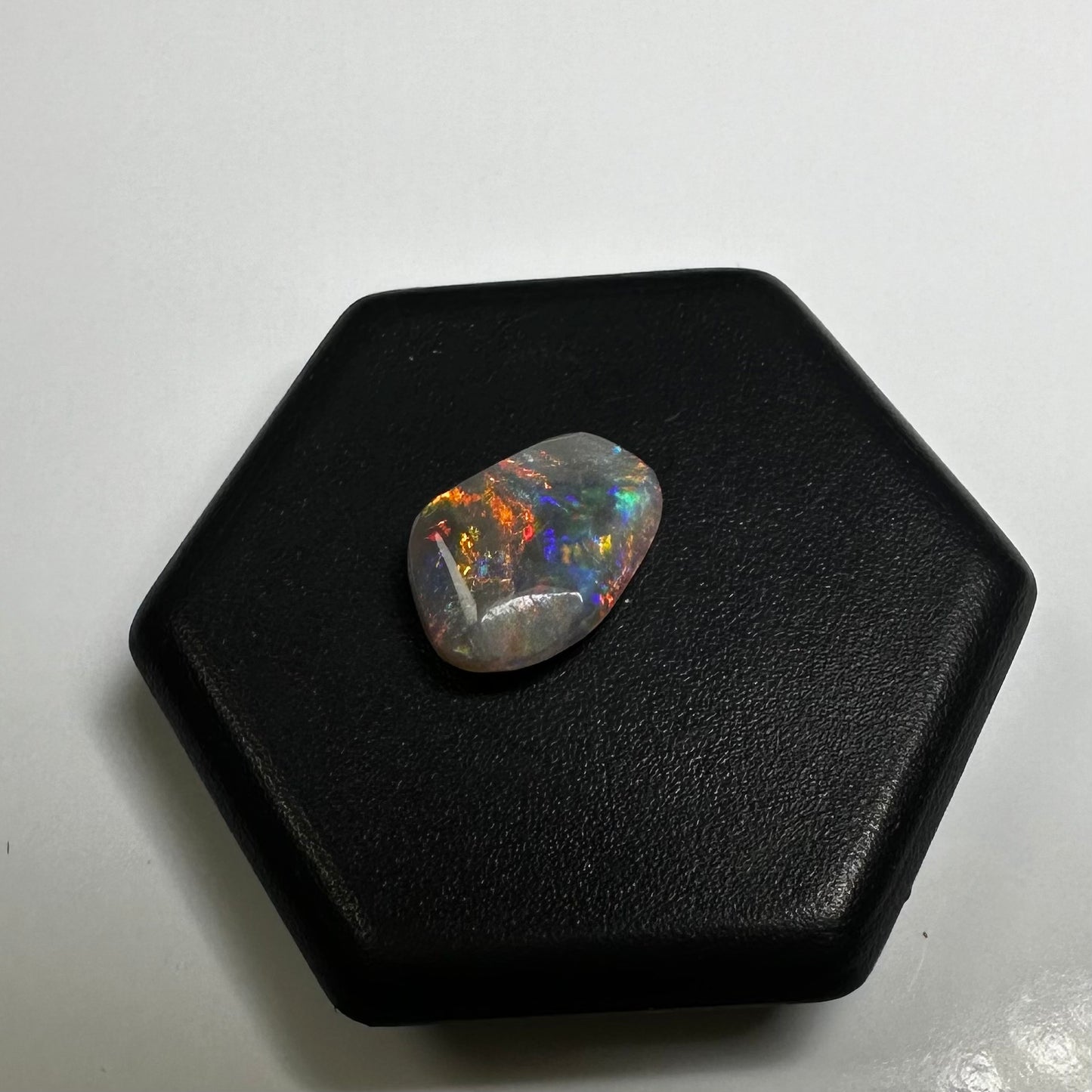 Lightning Ridge Semi Black Opal 0.8carat Solid Hand-Cut | Iona Opal Australia