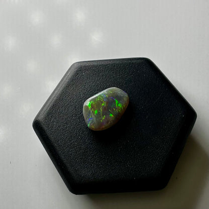 Lightning Ridge Semi Black Opal 0.8carat Solid Hand-Cut | Iona Opal Australia