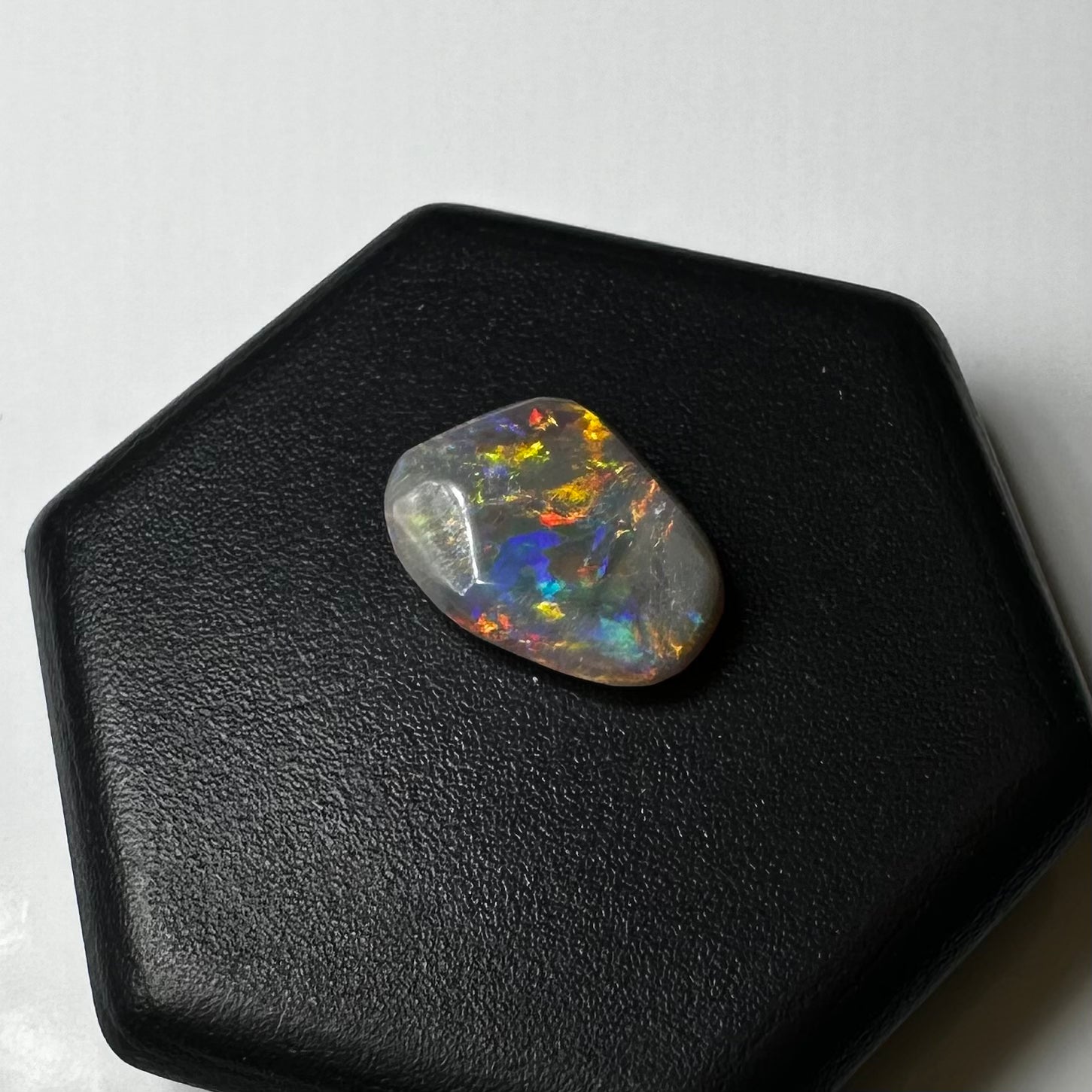 Lightning Ridge Semi Black Opal 0.8carat Solid Hand-Cut | Iona Opal Australia