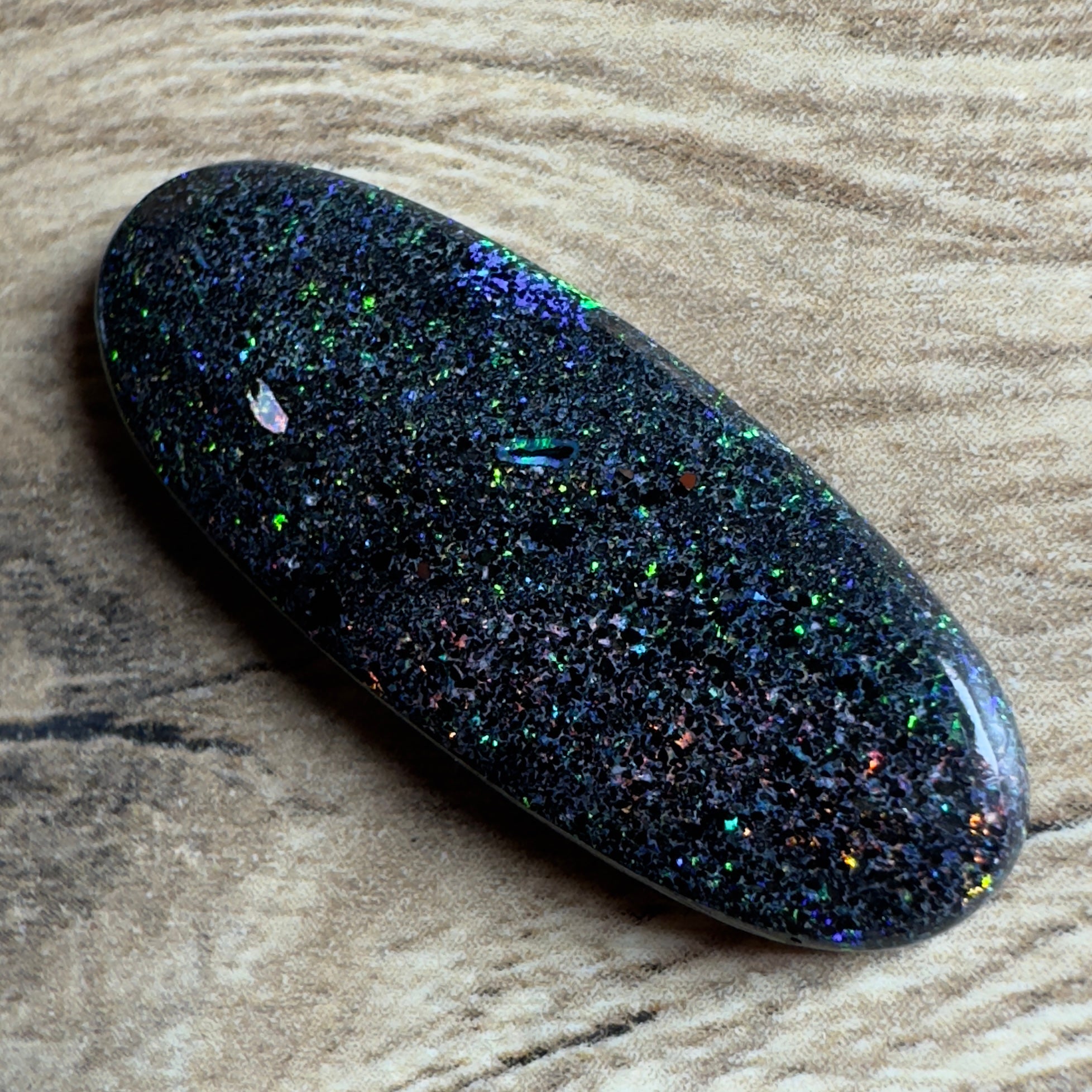 Andamooka Matrix Opal 11.5carat Solid Hand - Cut