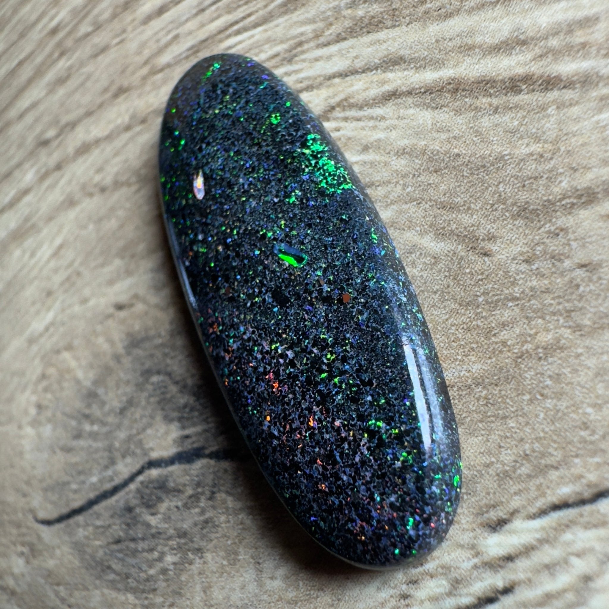 Andamooka Matrix Opal 11.5carat Solid Hand - Cut