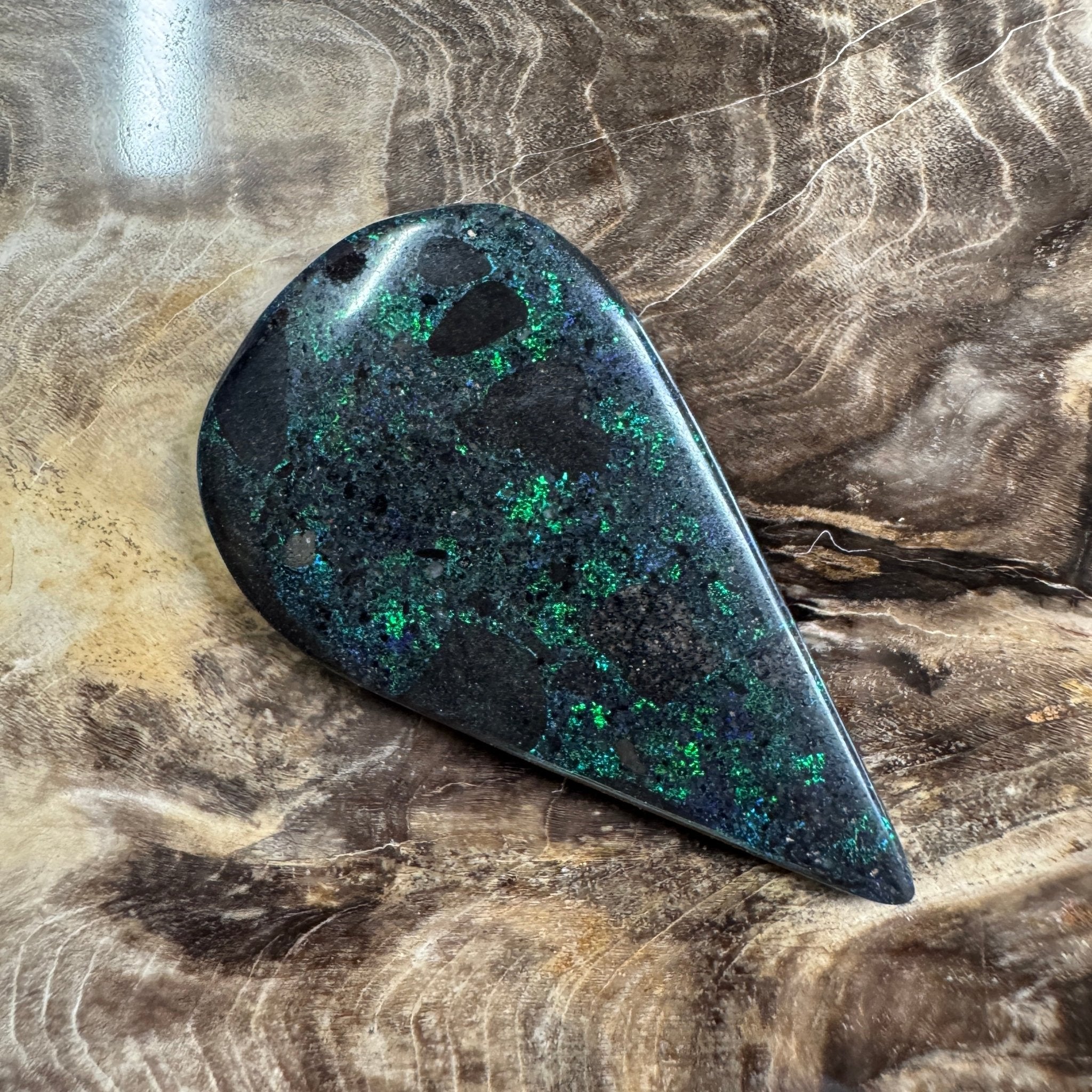 Andamooka Matrix Opal 11.9carat Solid Hand - Cut