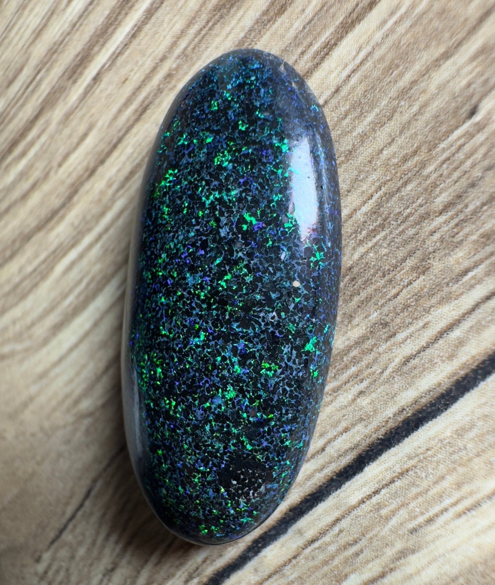 Andamooka Matrix Opal 22.1carat Solid Hand - Cut