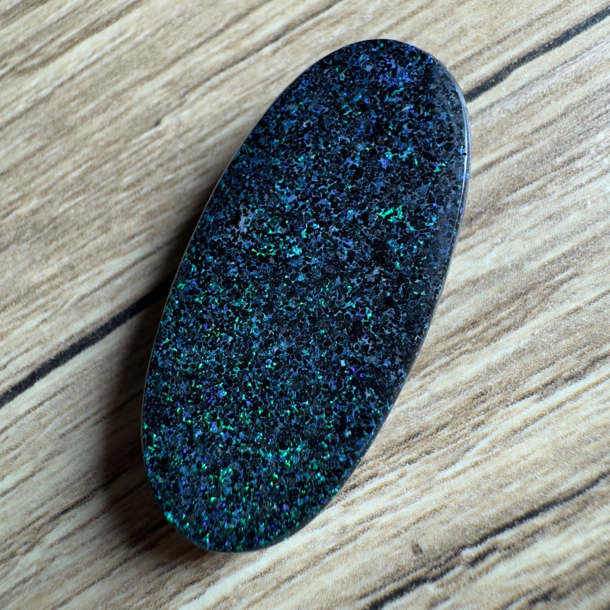 Andamooka Matrix Opal 22.1carat Solid Hand - Cut