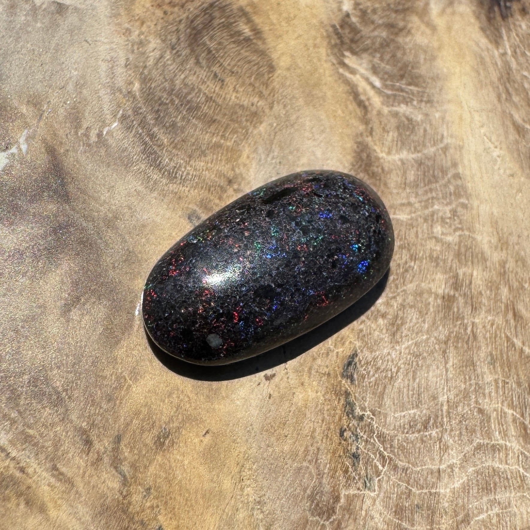Andamooka Matrix Opal 3.8carat Solid Hand - Cut