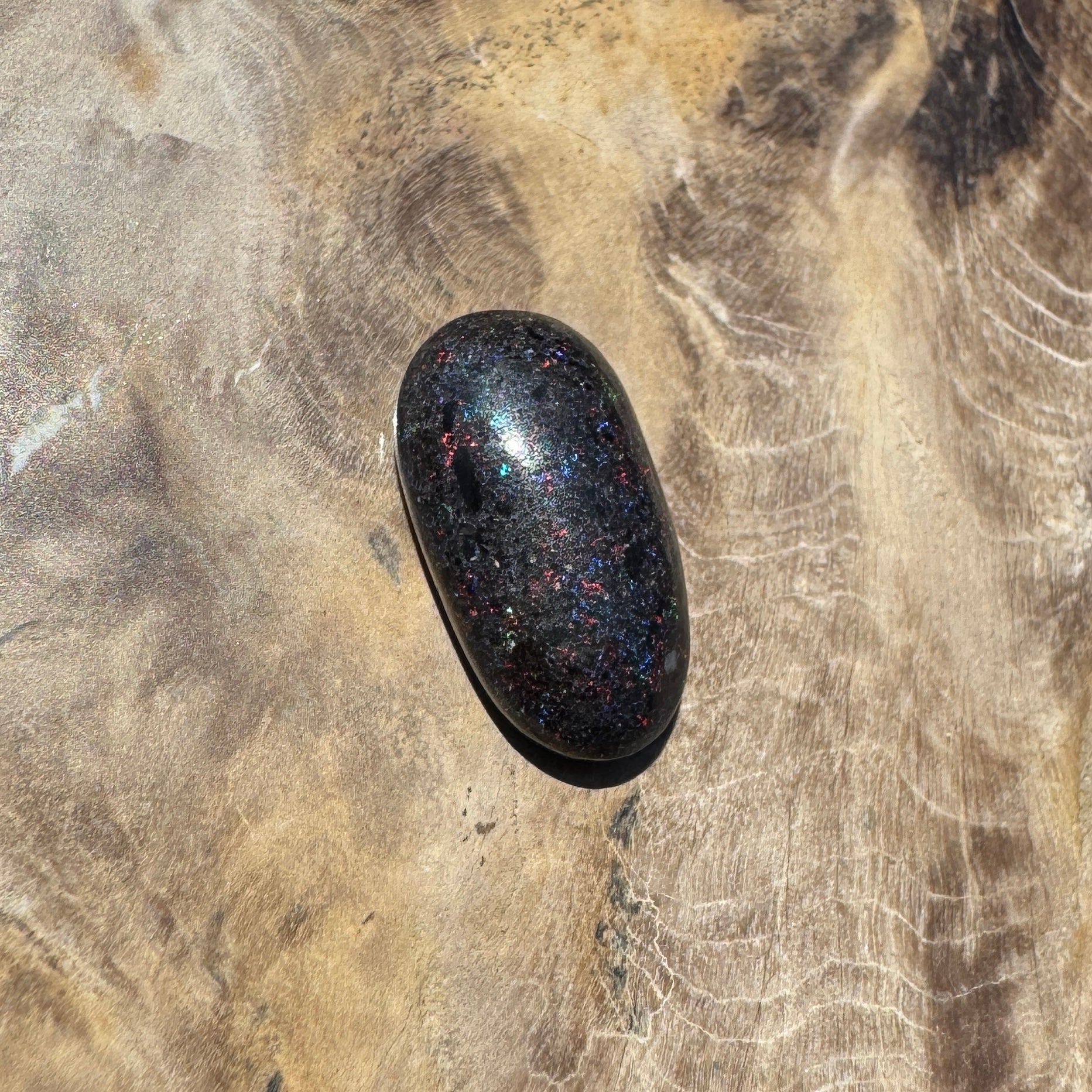 Andamooka Matrix Opal 3.8carat Solid Hand - Cut