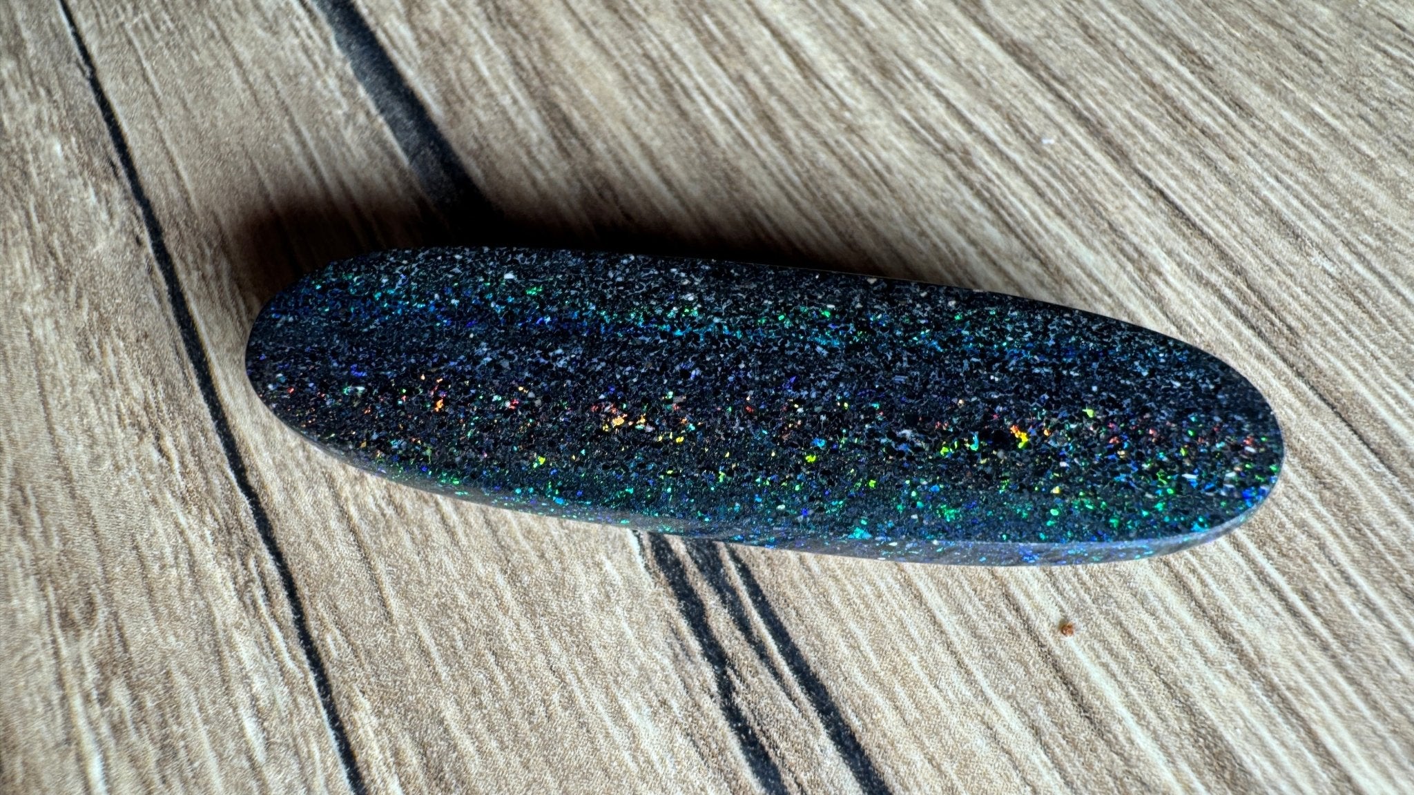 Andamooka Matrix Opal 42.9carat Solid Hand - Cut