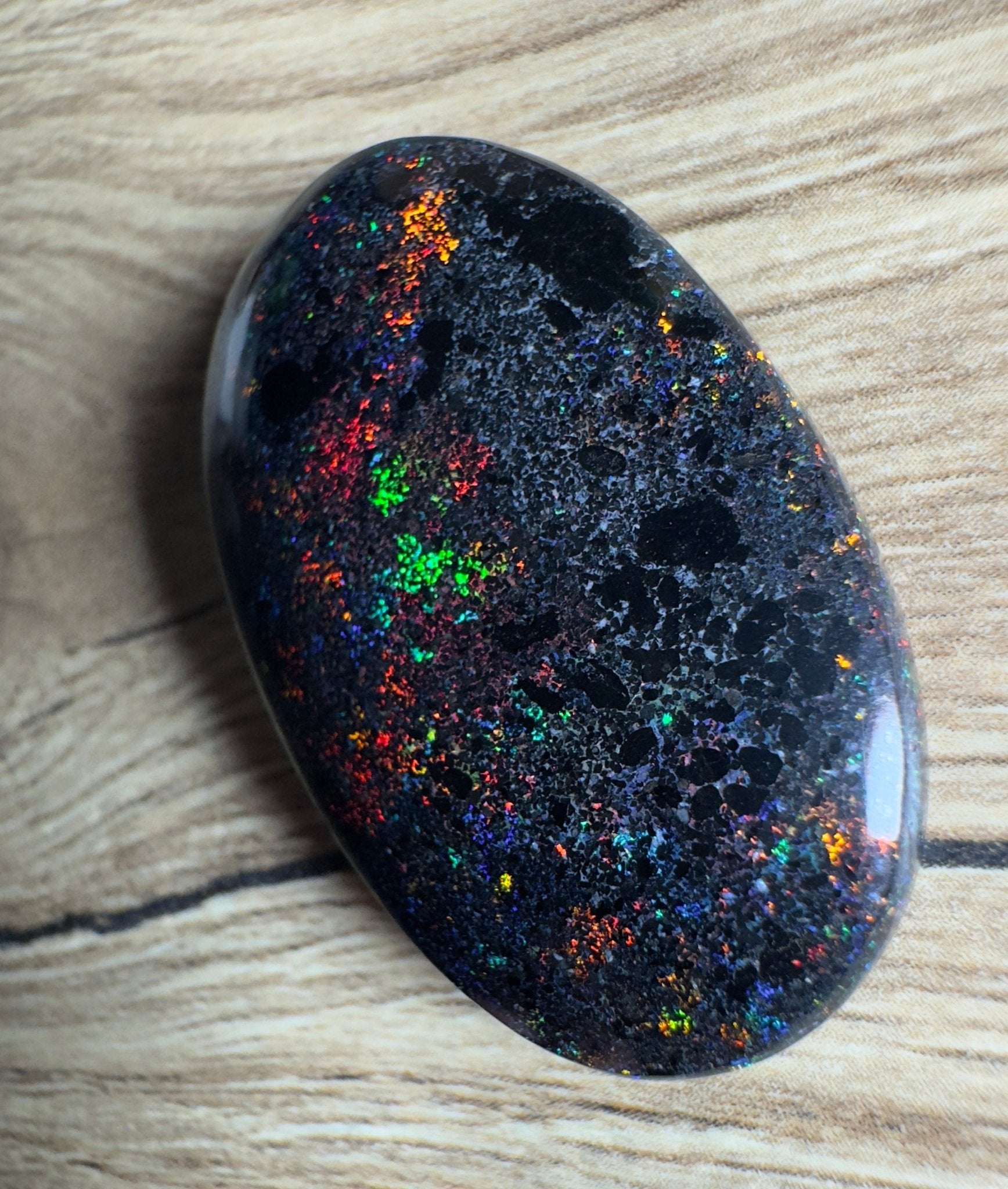 Andamooka Matrix Opal 47.4carat Solid Hand - Cut