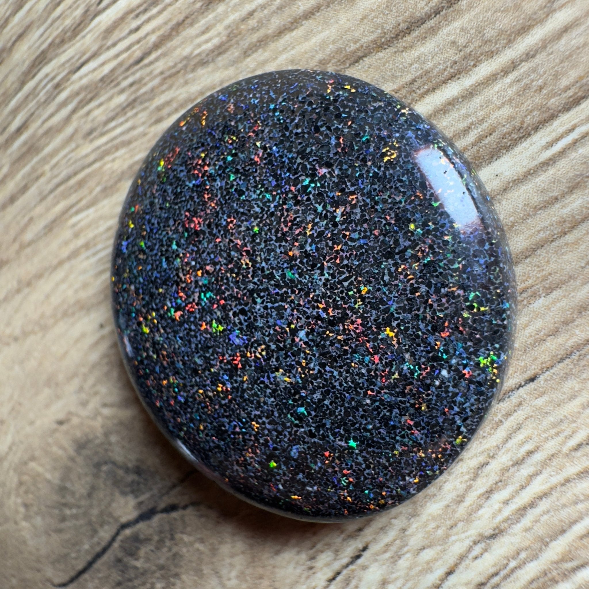 Andamooka Matrix Opal 64.2carat Solid Hand - Cut