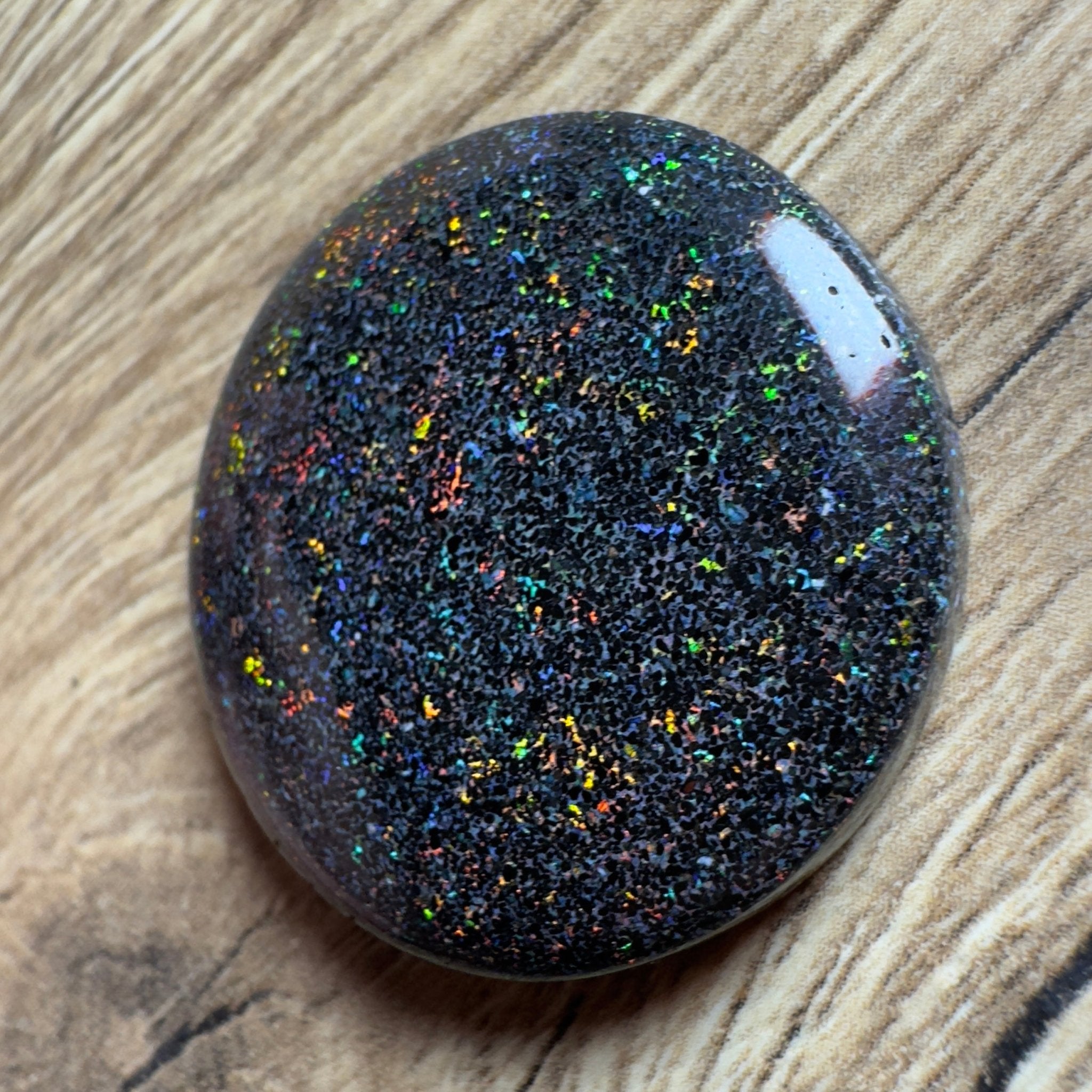 Andamooka Matrix Opal 64.2carat Solid Hand - Cut