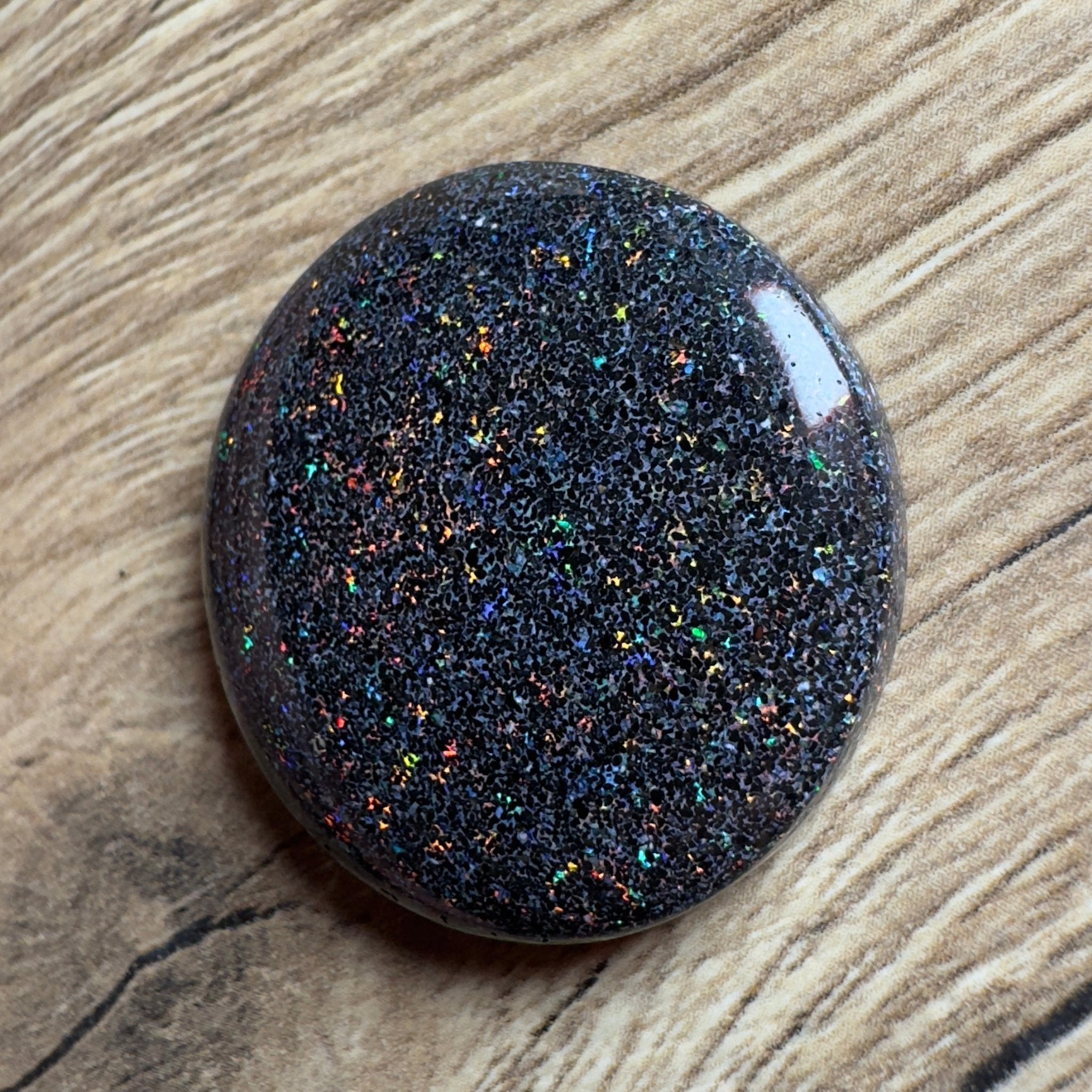 Andamooka Matrix Opal 64.2carat Solid Hand - Cut