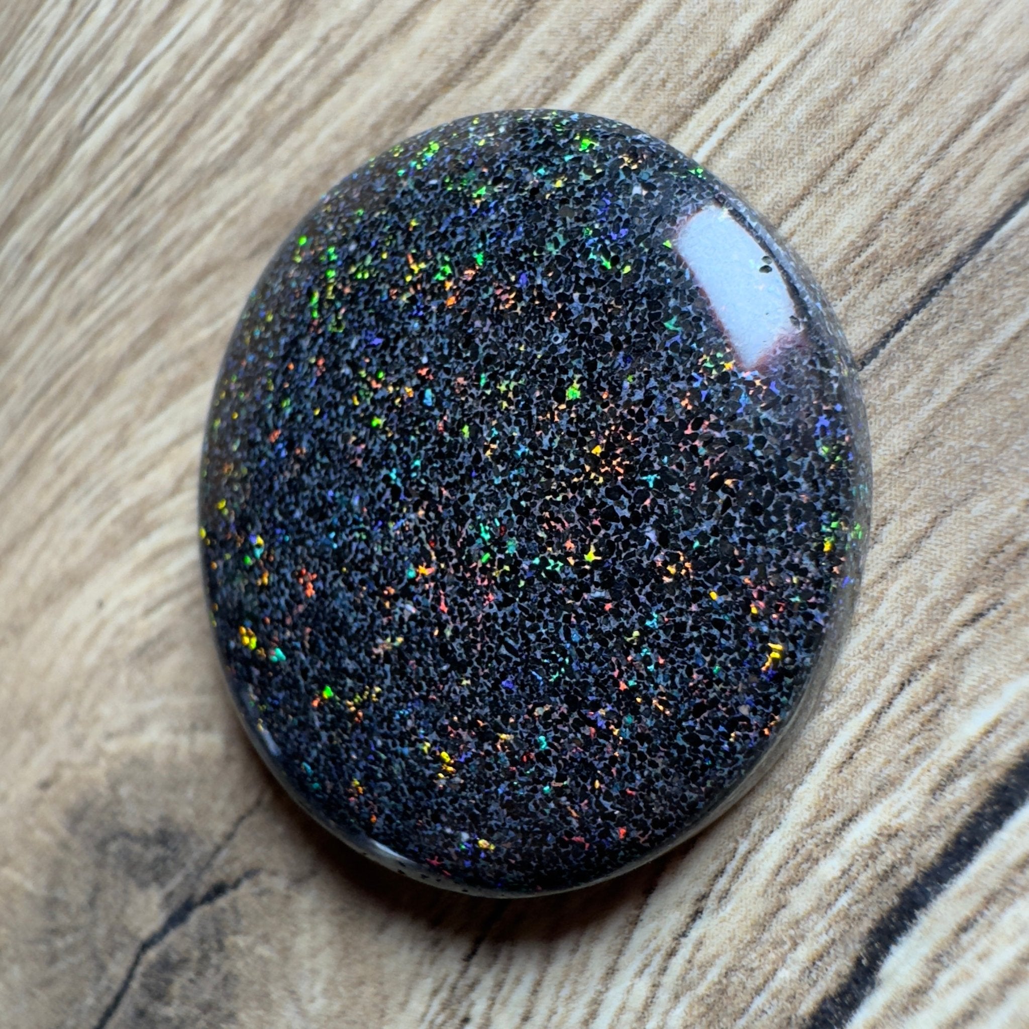 Andamooka Matrix Opal 64.2carat Solid Hand - Cut