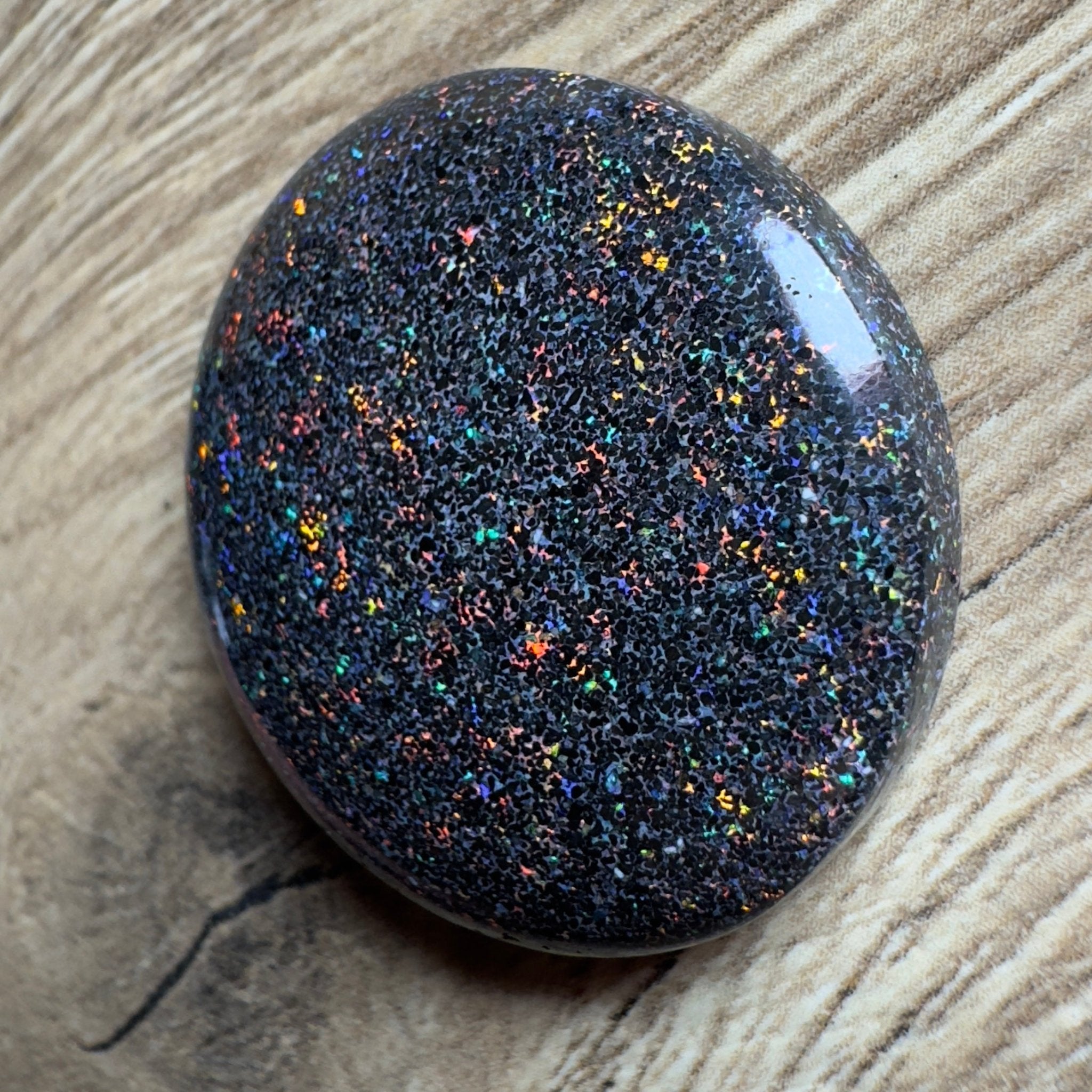 Andamooka Matrix Opal 64.2carat Solid Hand - Cut