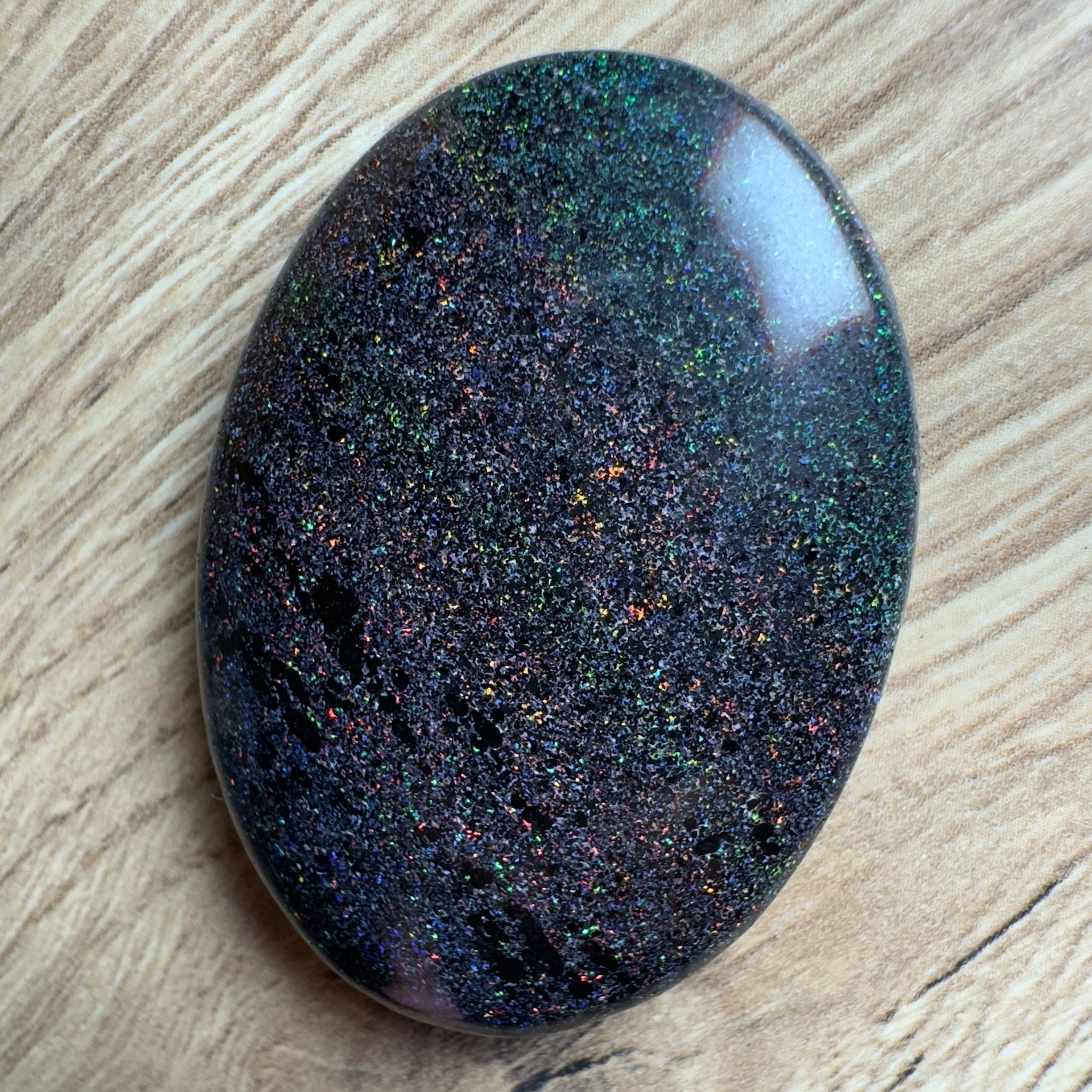 Andamooka Matrix Opal 87.8carat Solid Hand - Cut