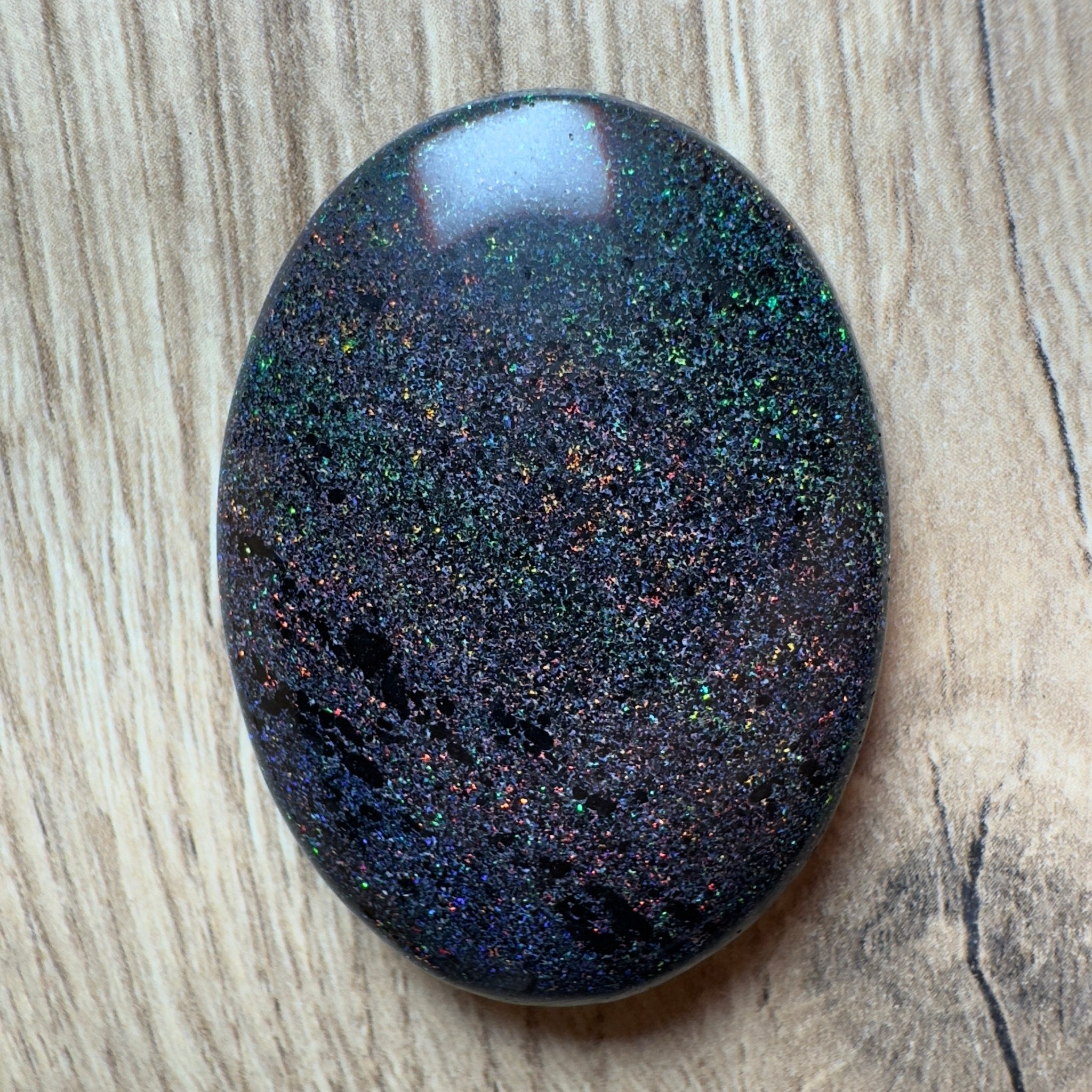 Andamooka Matrix Opal 87.8carat Solid Hand - Cut