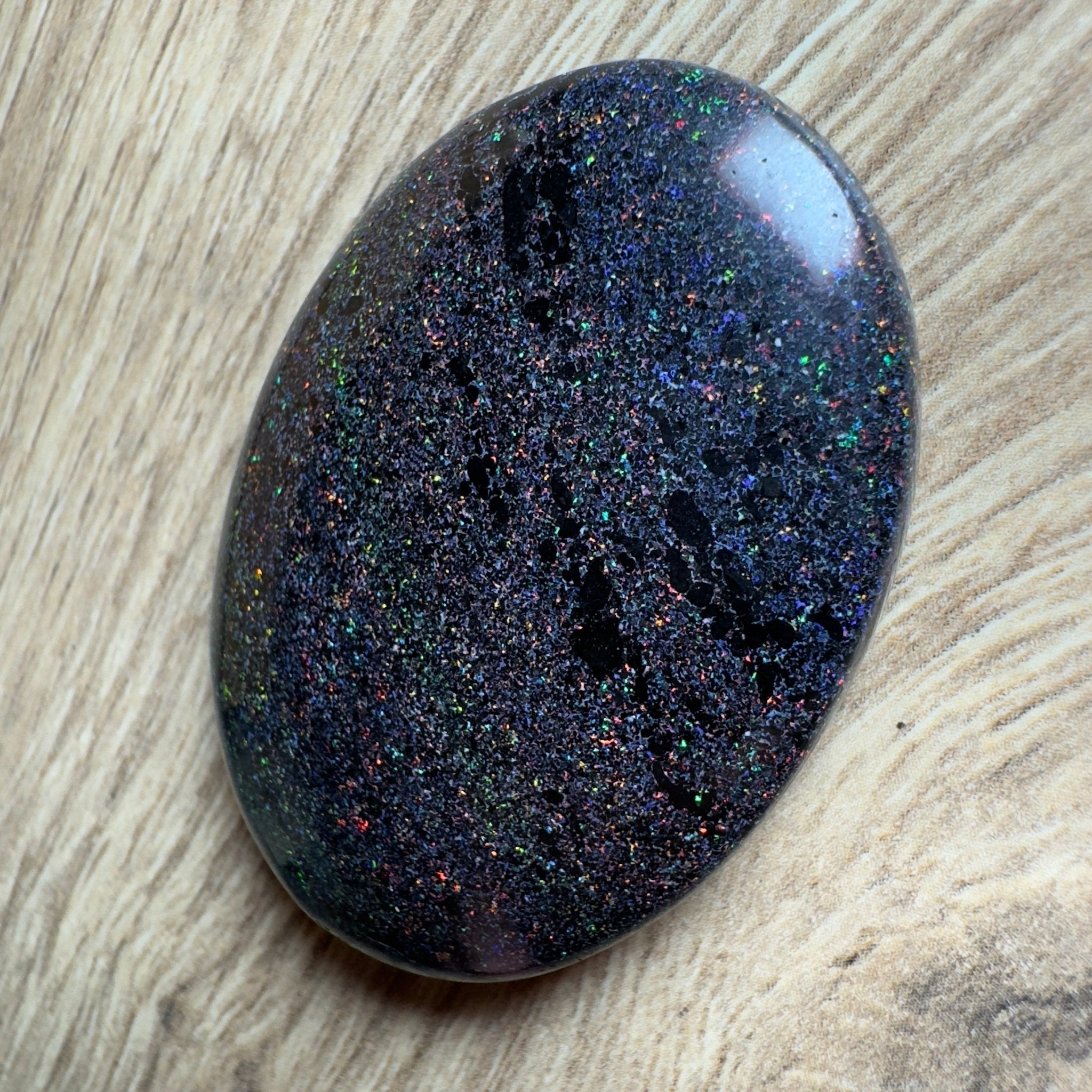 Andamooka Matrix Opal 87.8carat Solid Hand - Cut