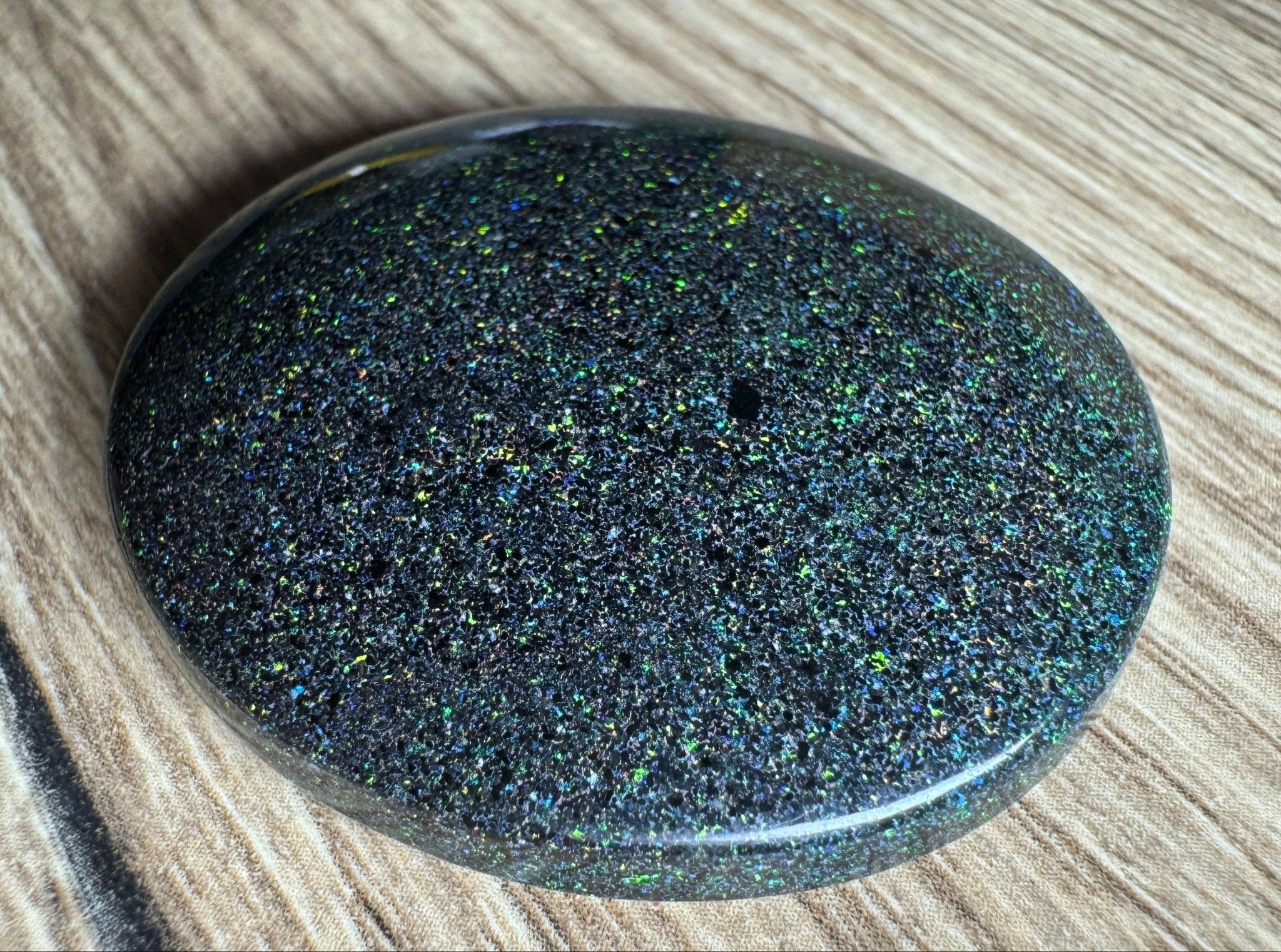 Andamooka Matrix Opal 91.7carat Solid Hand - Cut