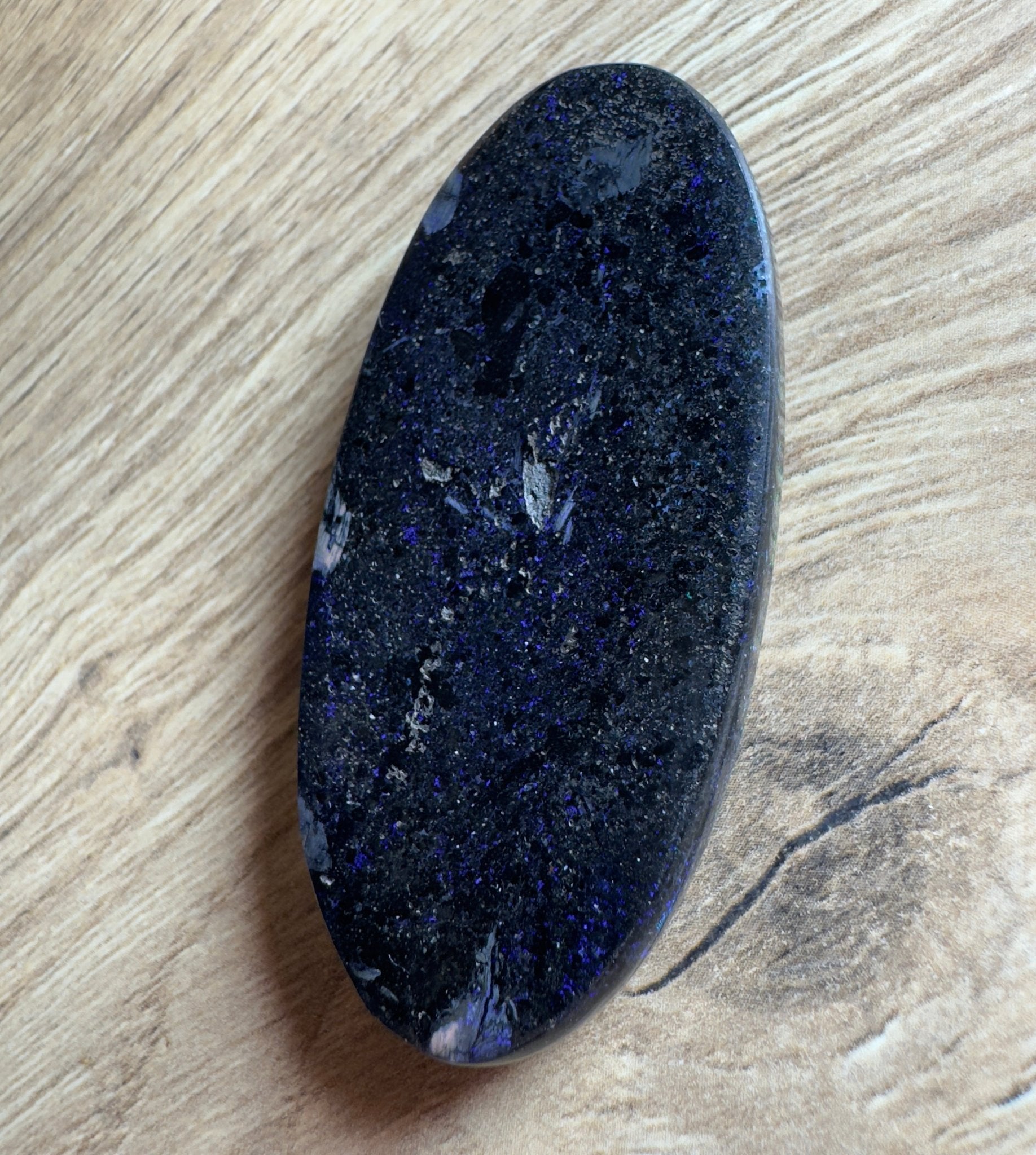 Andamooka Matrix Opal 97.6carat Solid Hand - Cut