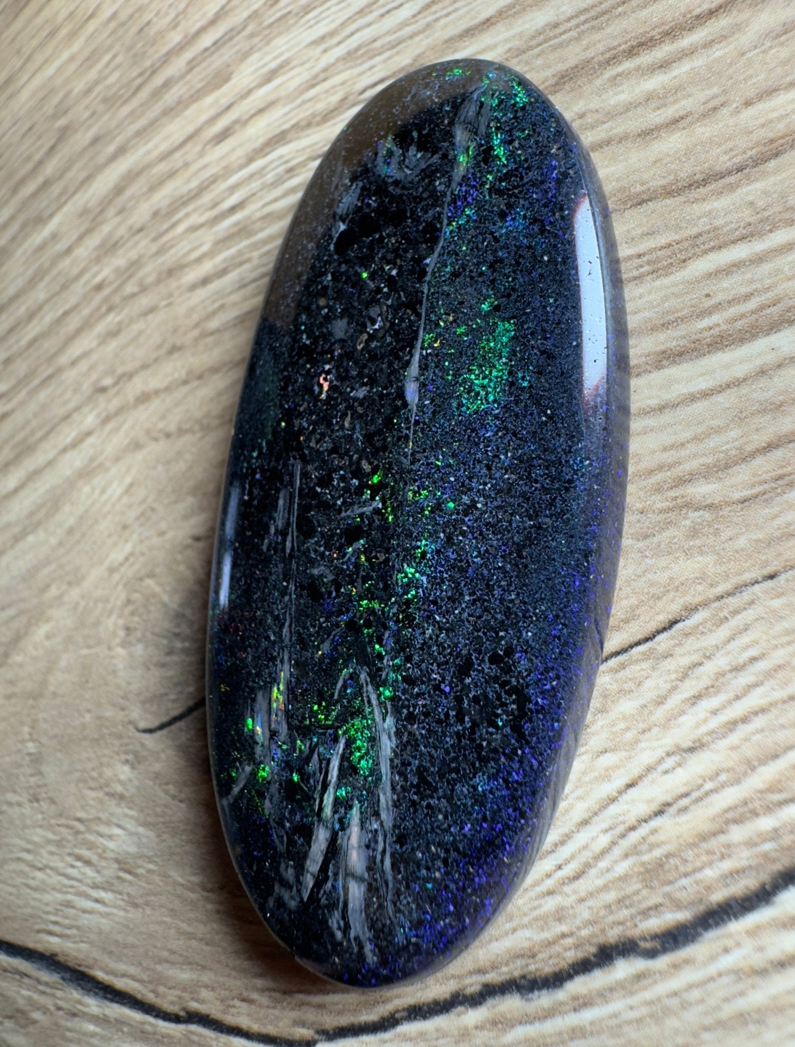 Andamooka Matrix Opal 97.6carat Solid Hand - Cut