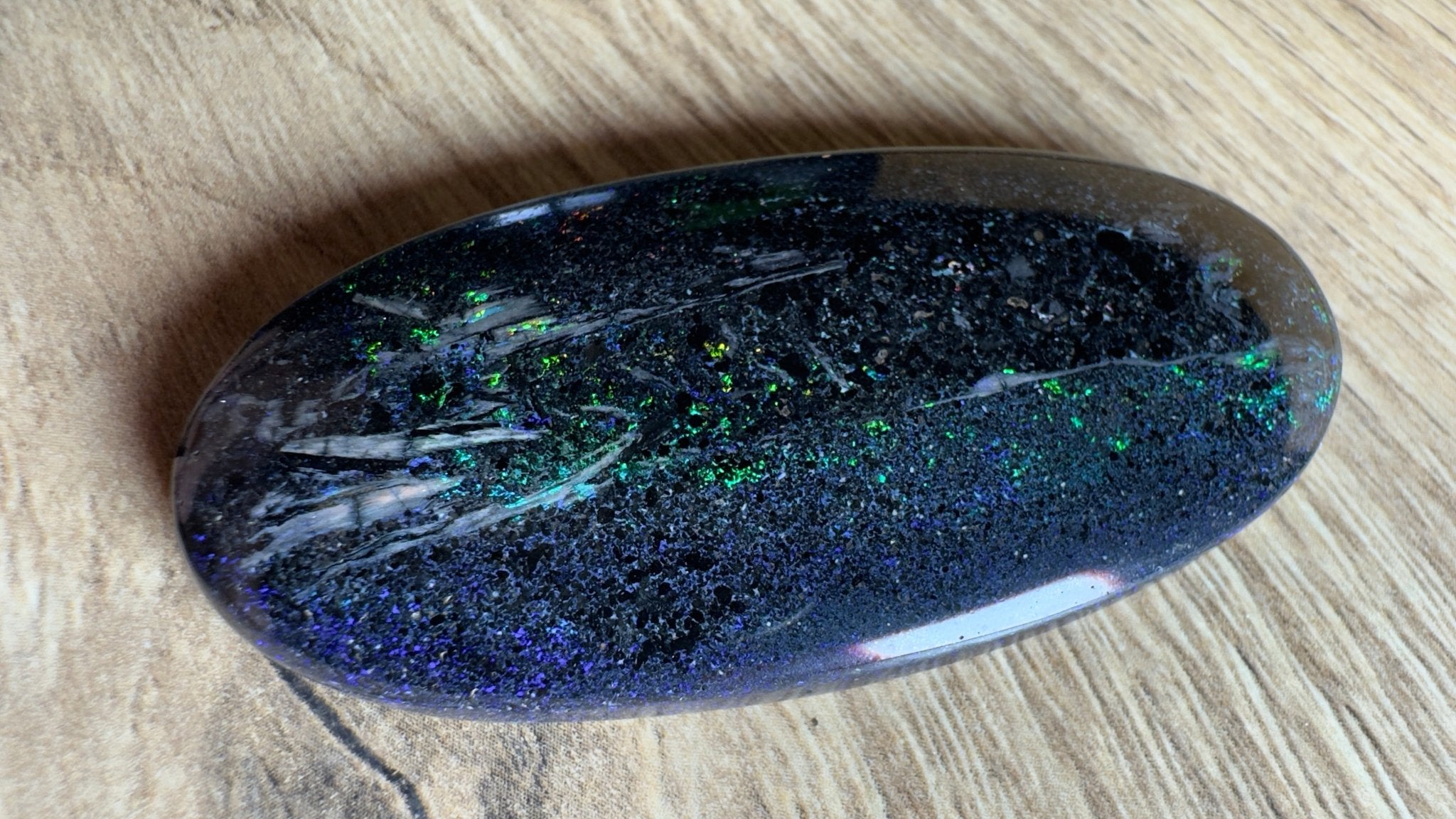 Andamooka Matrix Opal 97.6carat Solid Hand - Cut