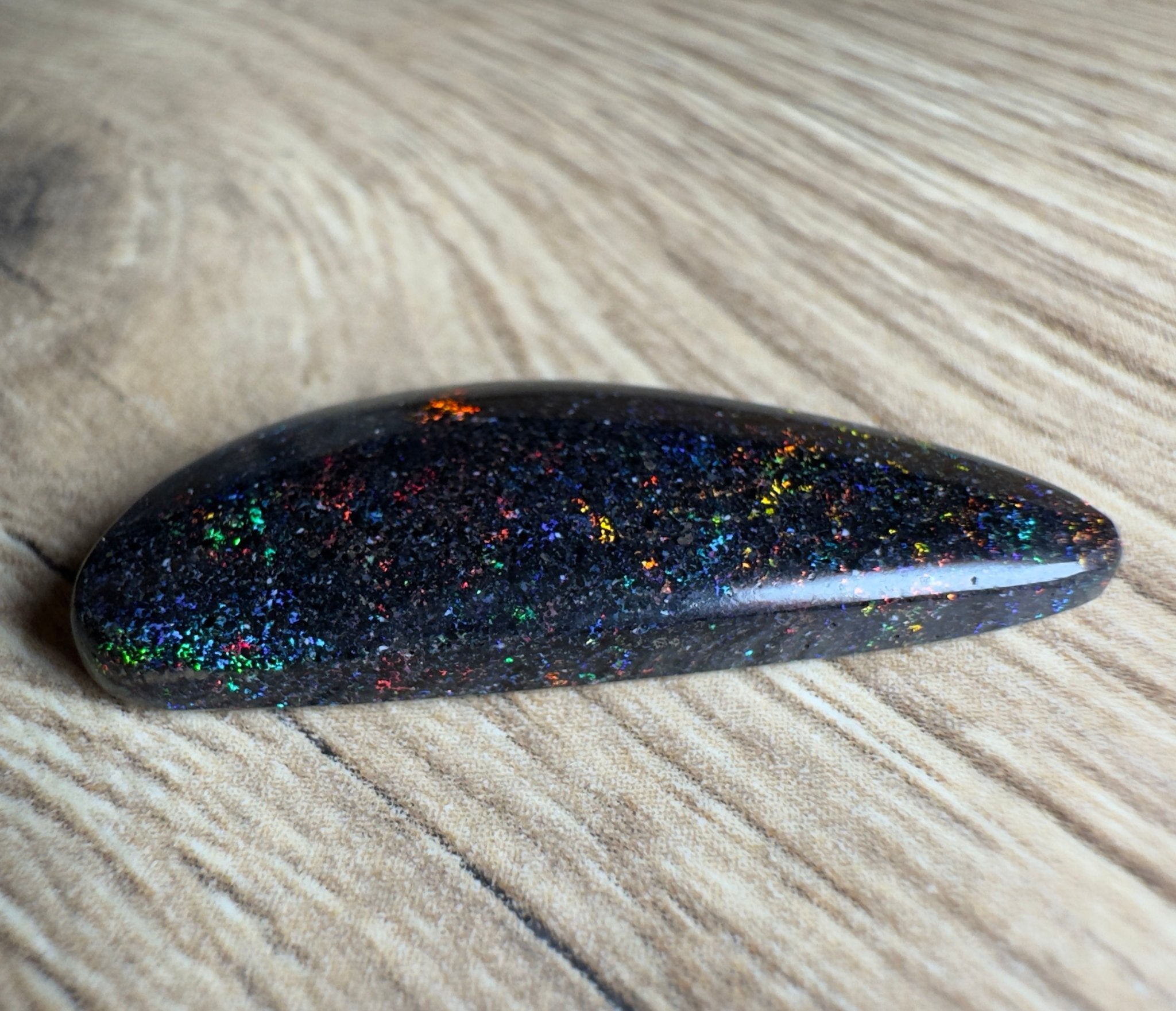 Andamooka Matrix Opal 9.7carat Solid Hand - Cut