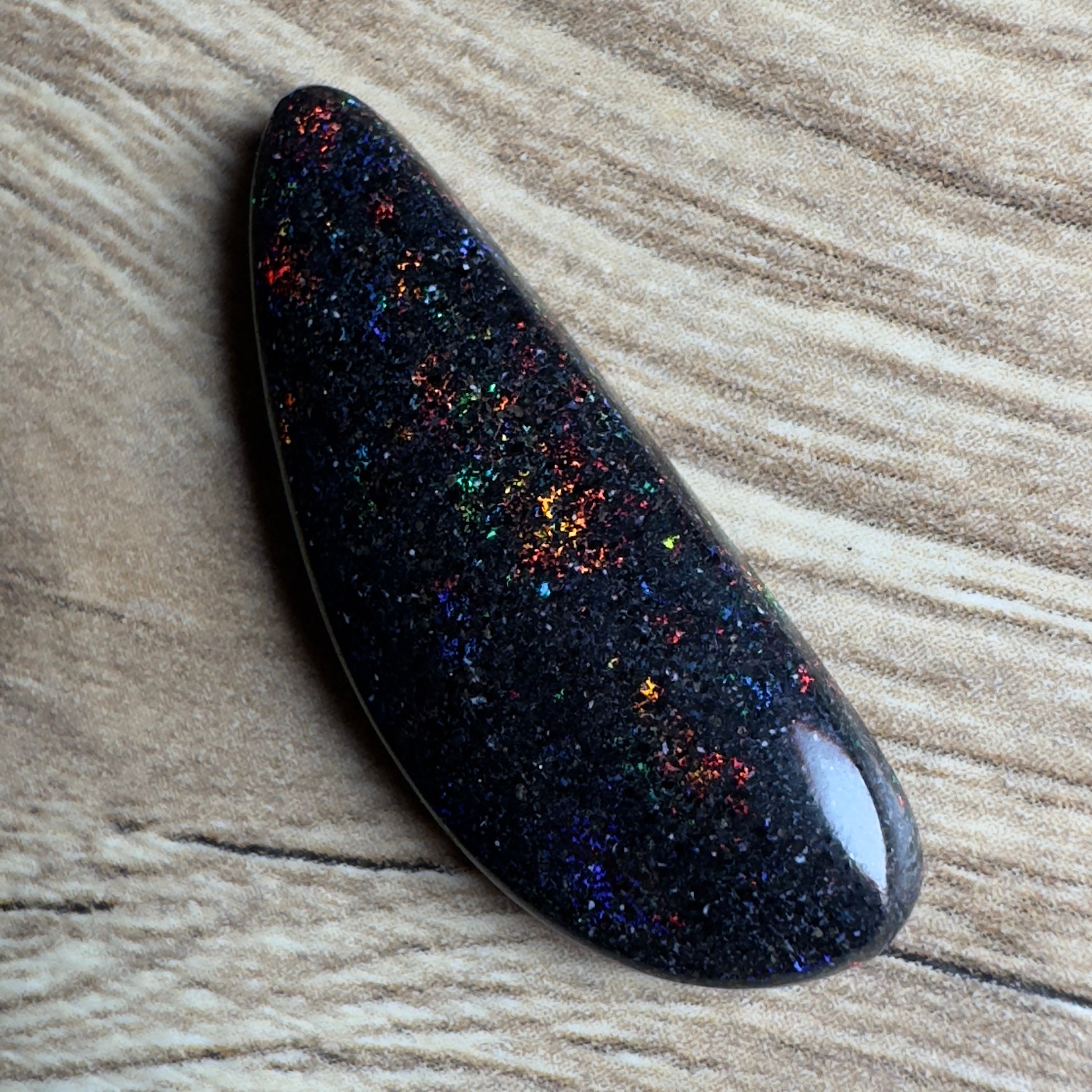 Andamooka Matrix Opal 9.7carat Solid Hand - Cut