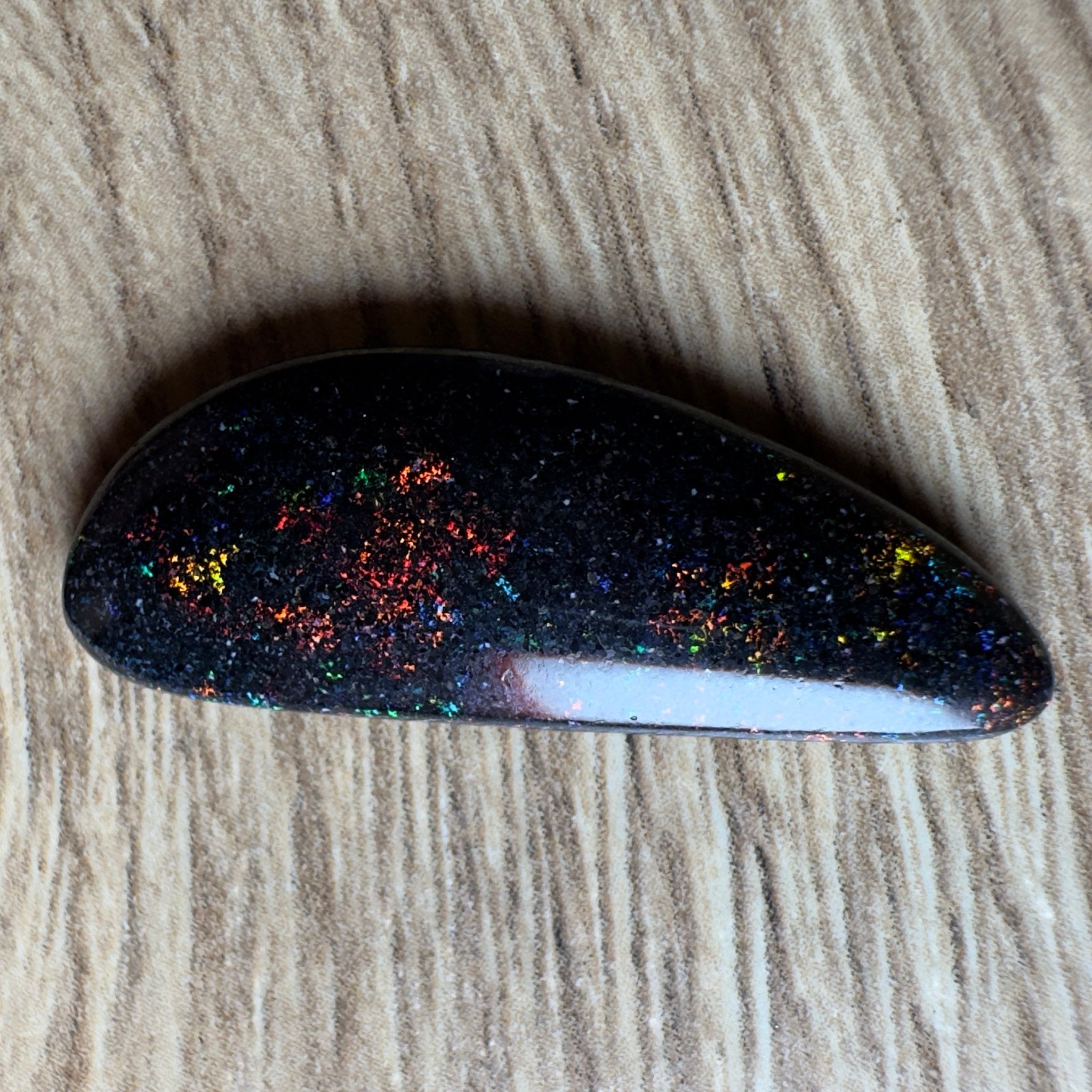 Andamooka Matrix Opal 9.7carat Solid Hand - Cut