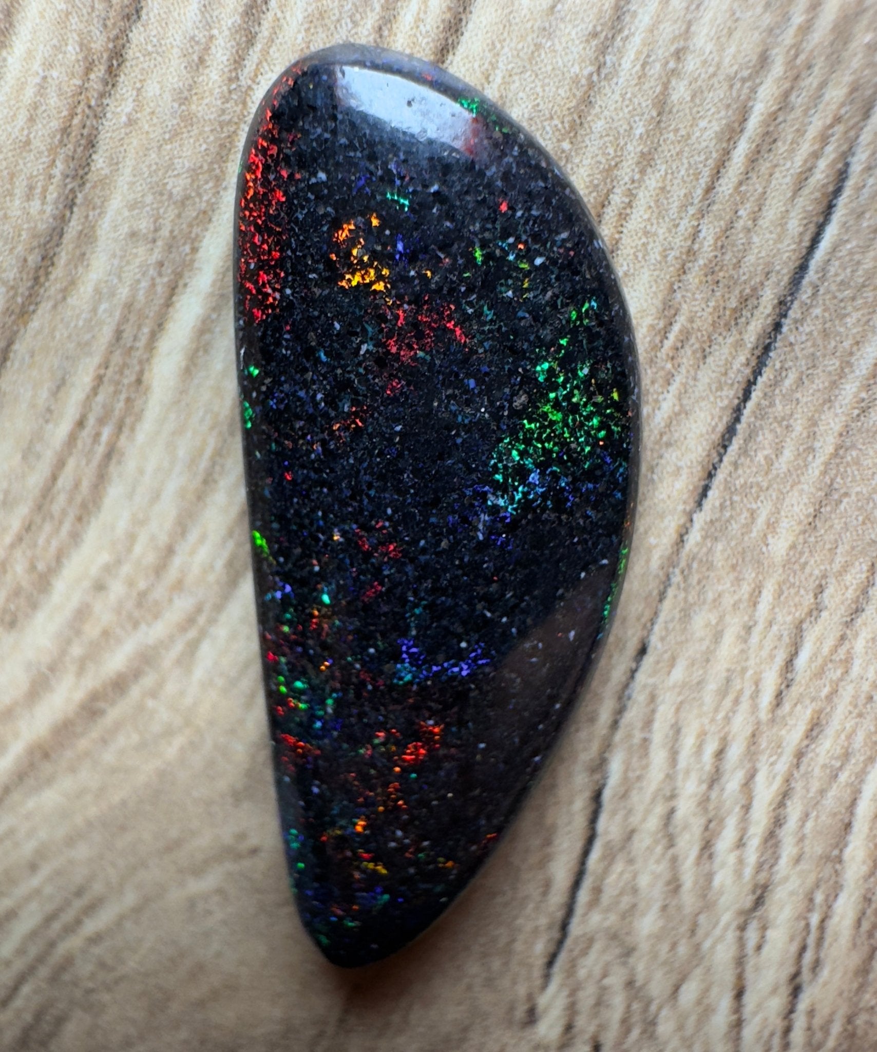 Andamooka Matrix Opal 9.7carat Solid Hand - Cut