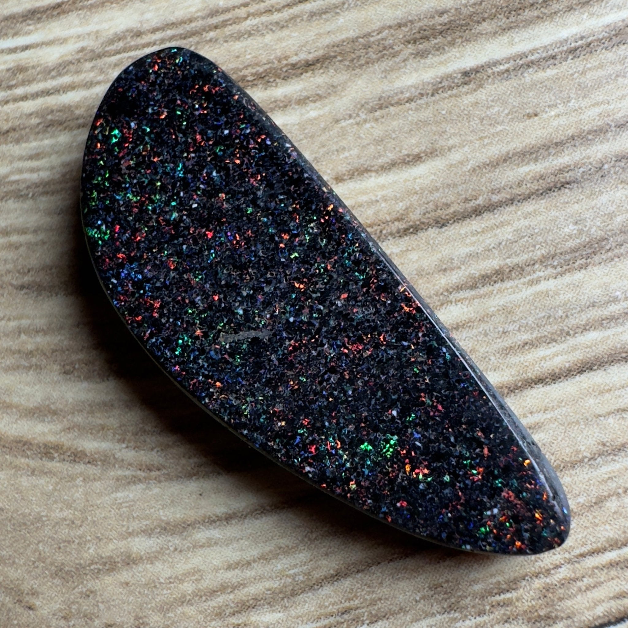Andamooka Matrix Opal 9.7carat Solid Hand - Cut