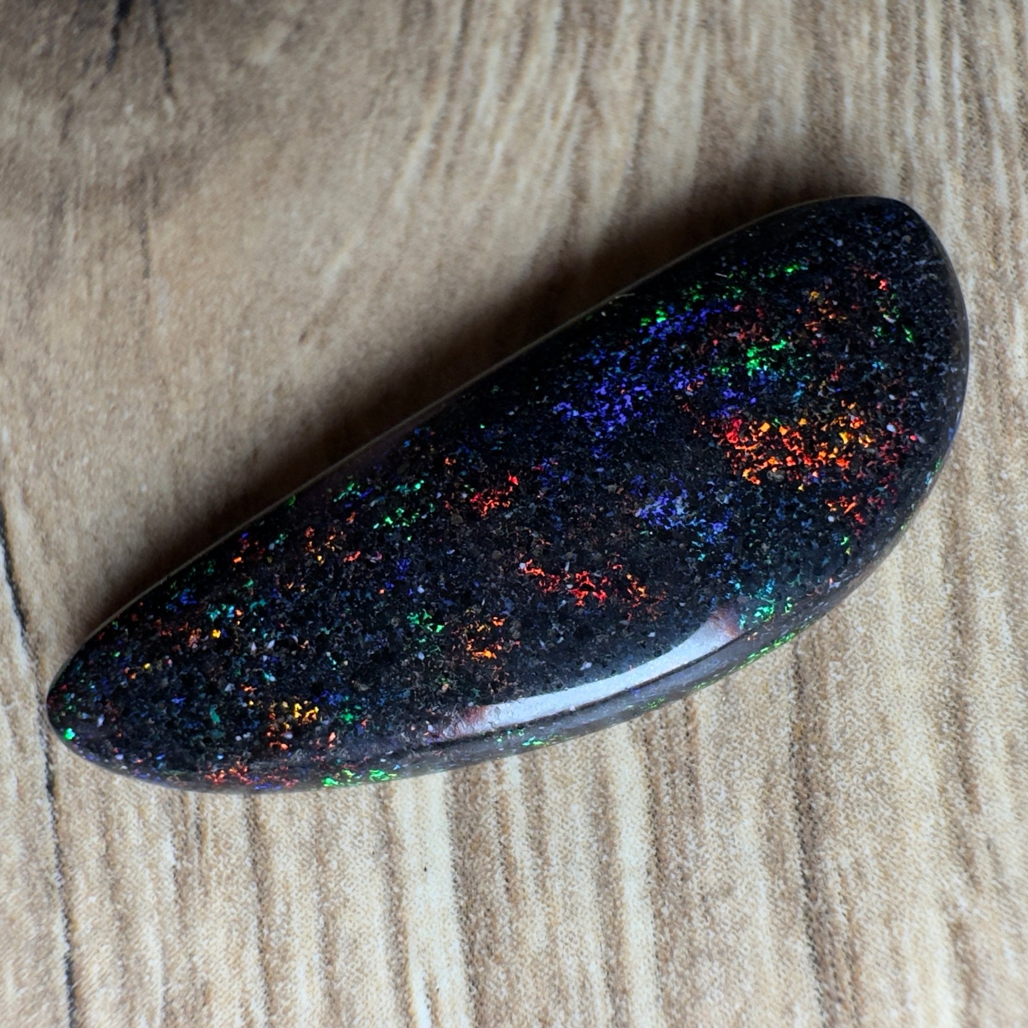 Andamooka Matrix Opal 9.7carat Solid Hand - Cut