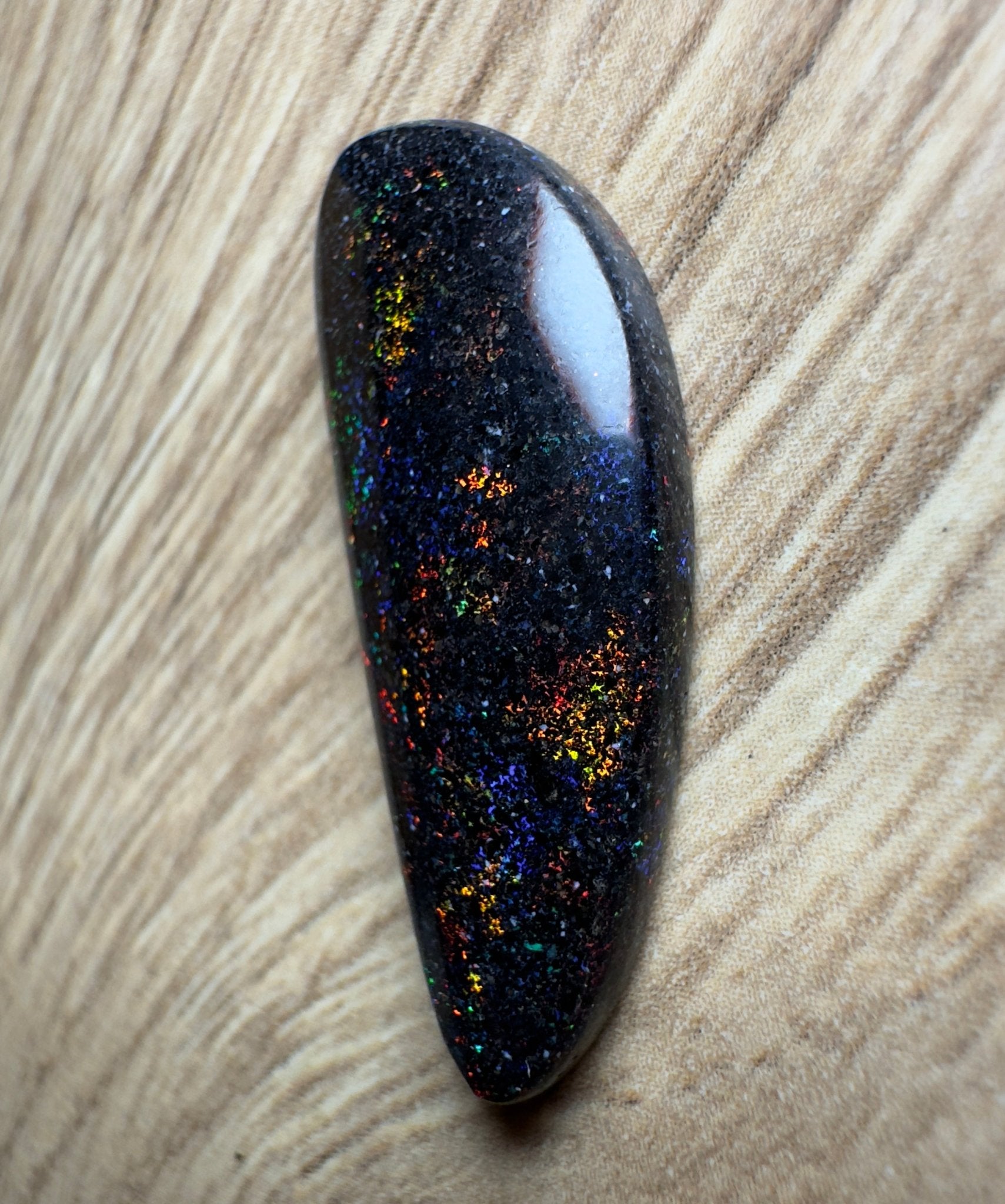 Andamooka Matrix Opal 9.7carat Solid Hand - Cut