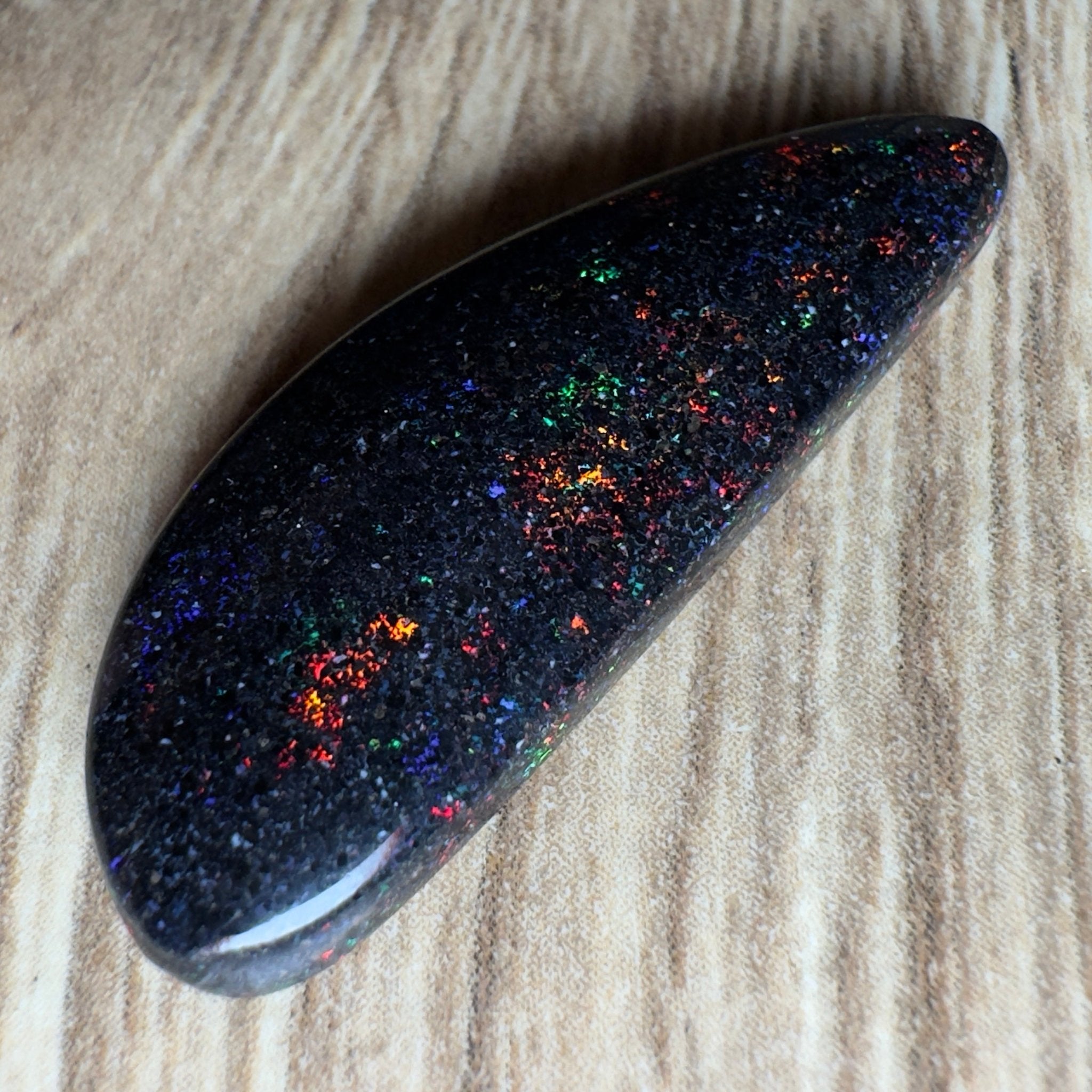 Andamooka Matrix Opal 9.7carat Solid Hand - Cut