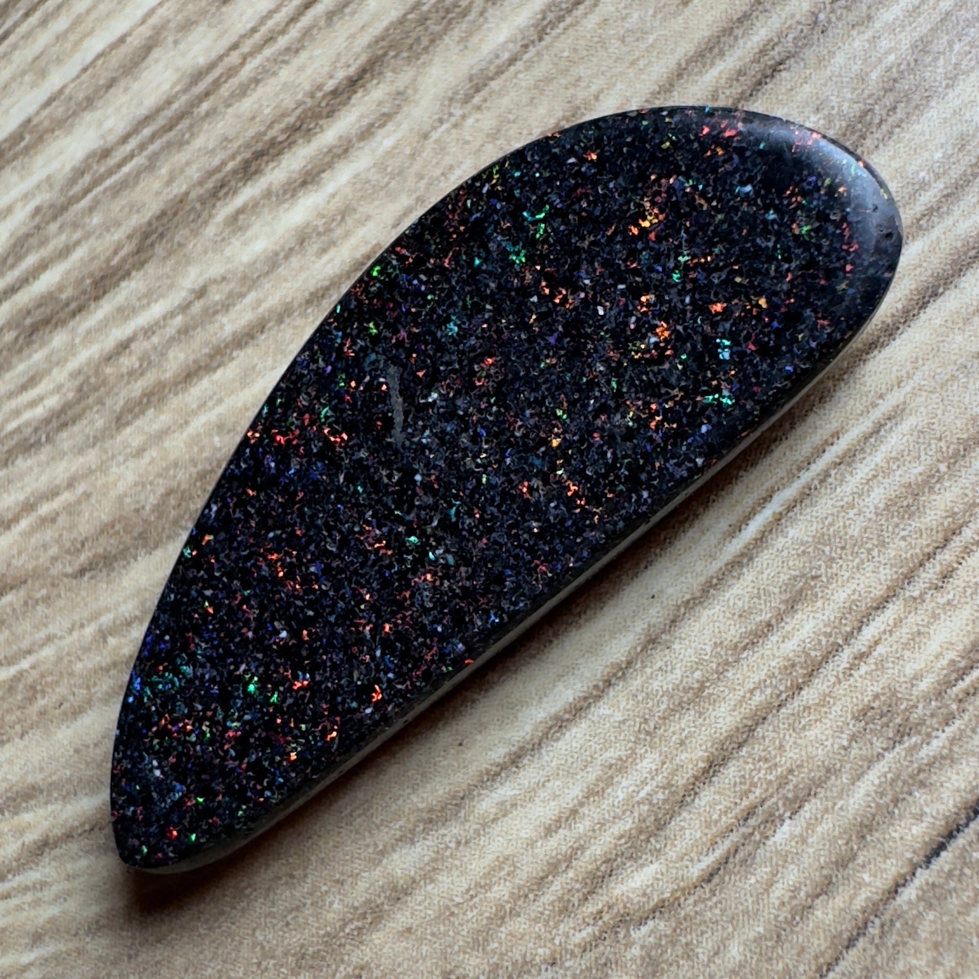 Andamooka Matrix Opal 9.7carat Solid Hand - Cut