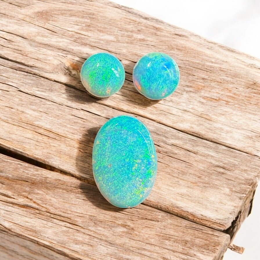Andamooka Opal Parcel 1.25carat Solid Hand - Cut