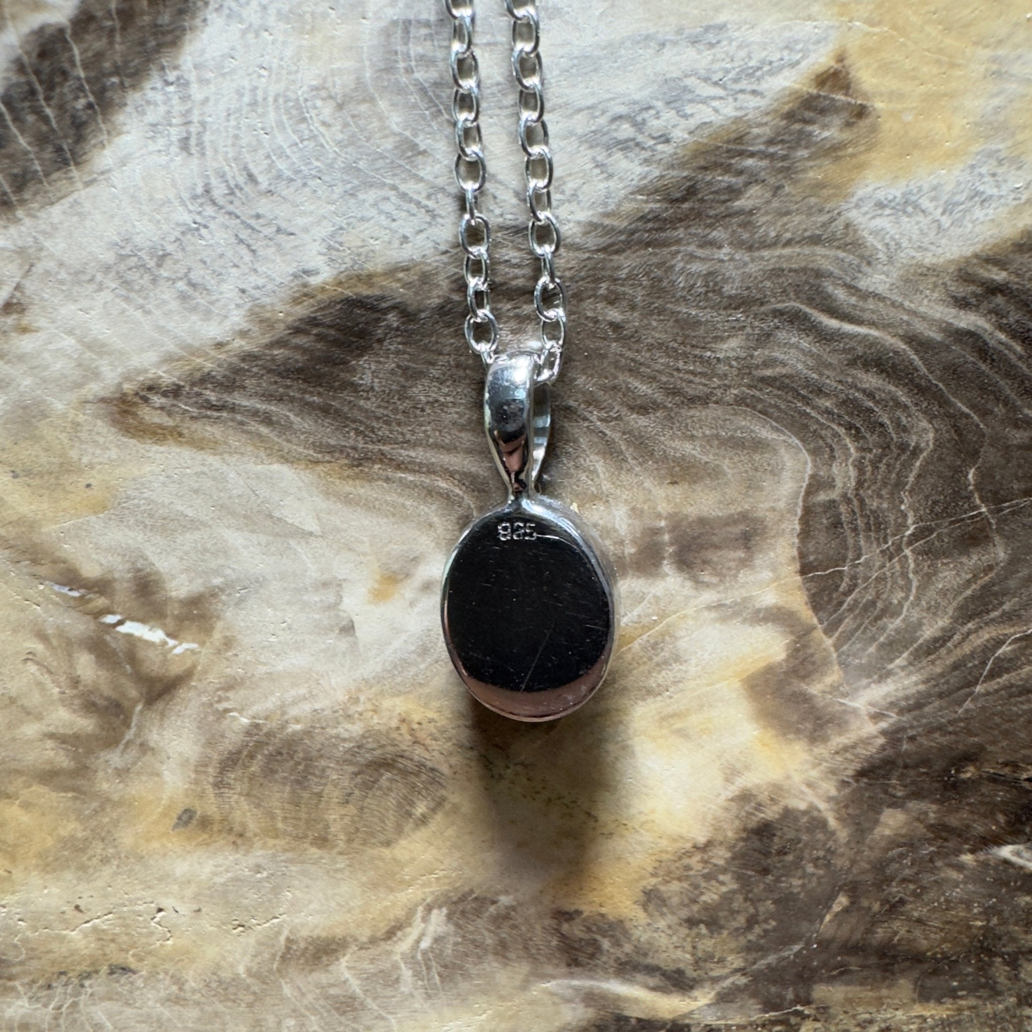 Bungle Bungles Glow ~ 1.2ct Coober Pedy Opal 925 Silver Pendant