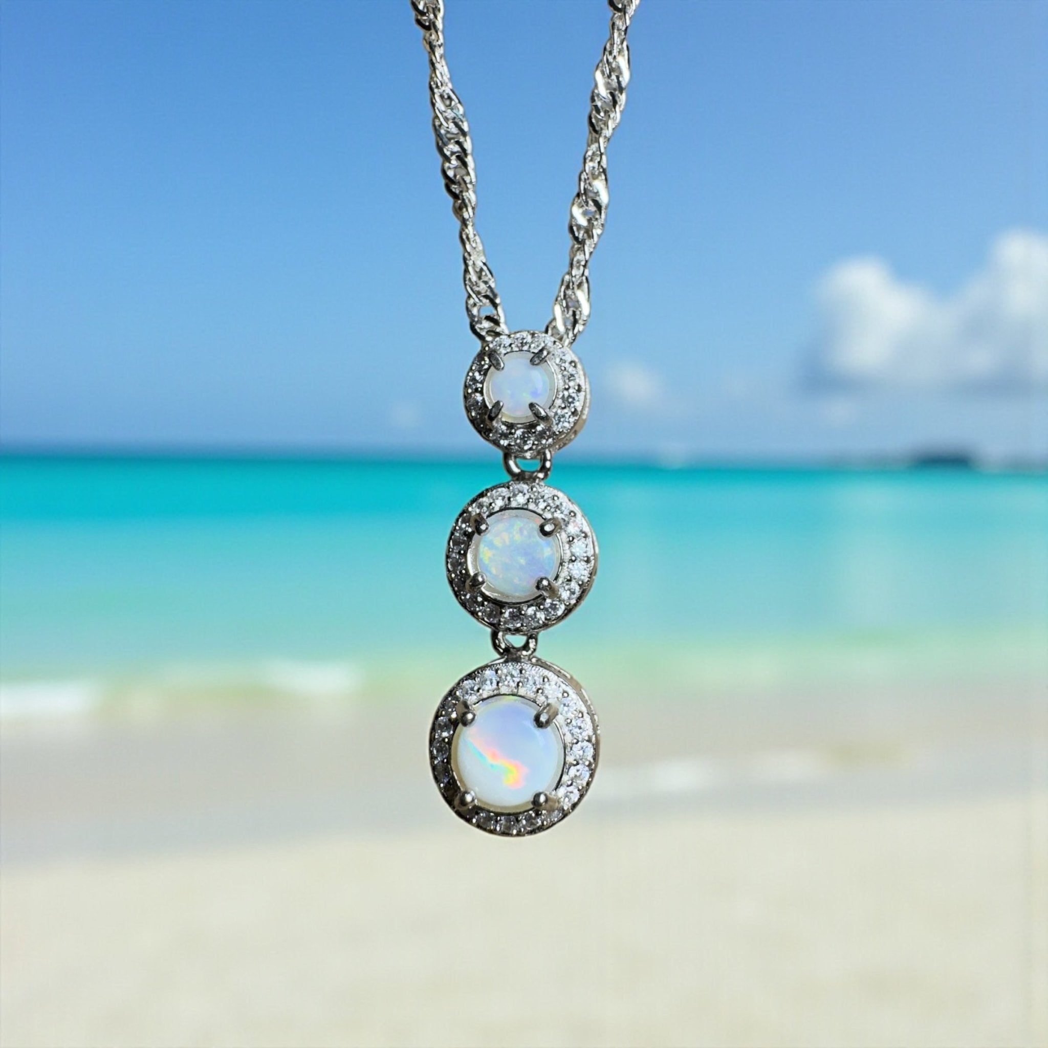 Byron Bloom - 1.1ct Coober Pedy Opal 925 Silver Pendant