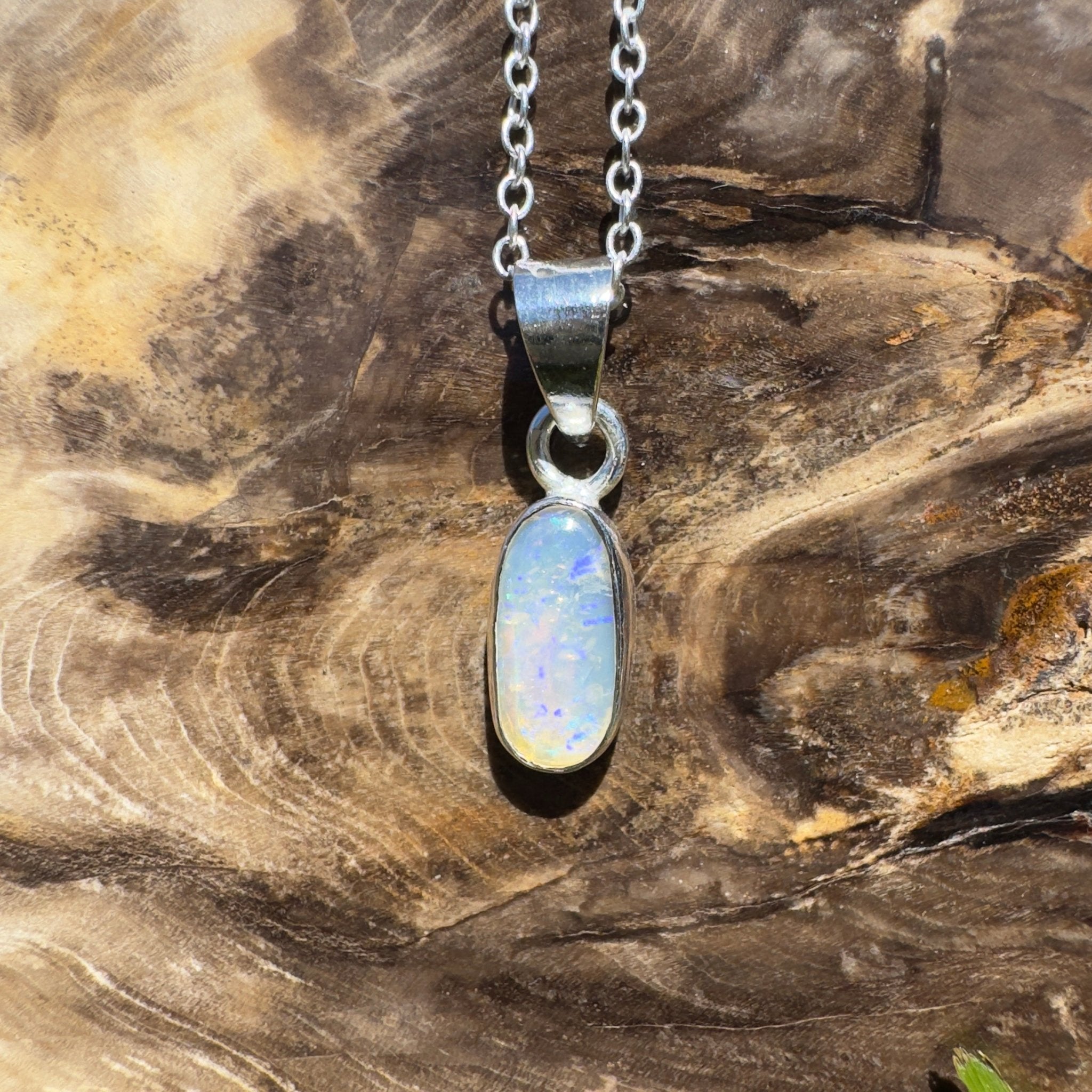 Cape Somerset Waters – 1ct Lightning Ridge Opal Pendant