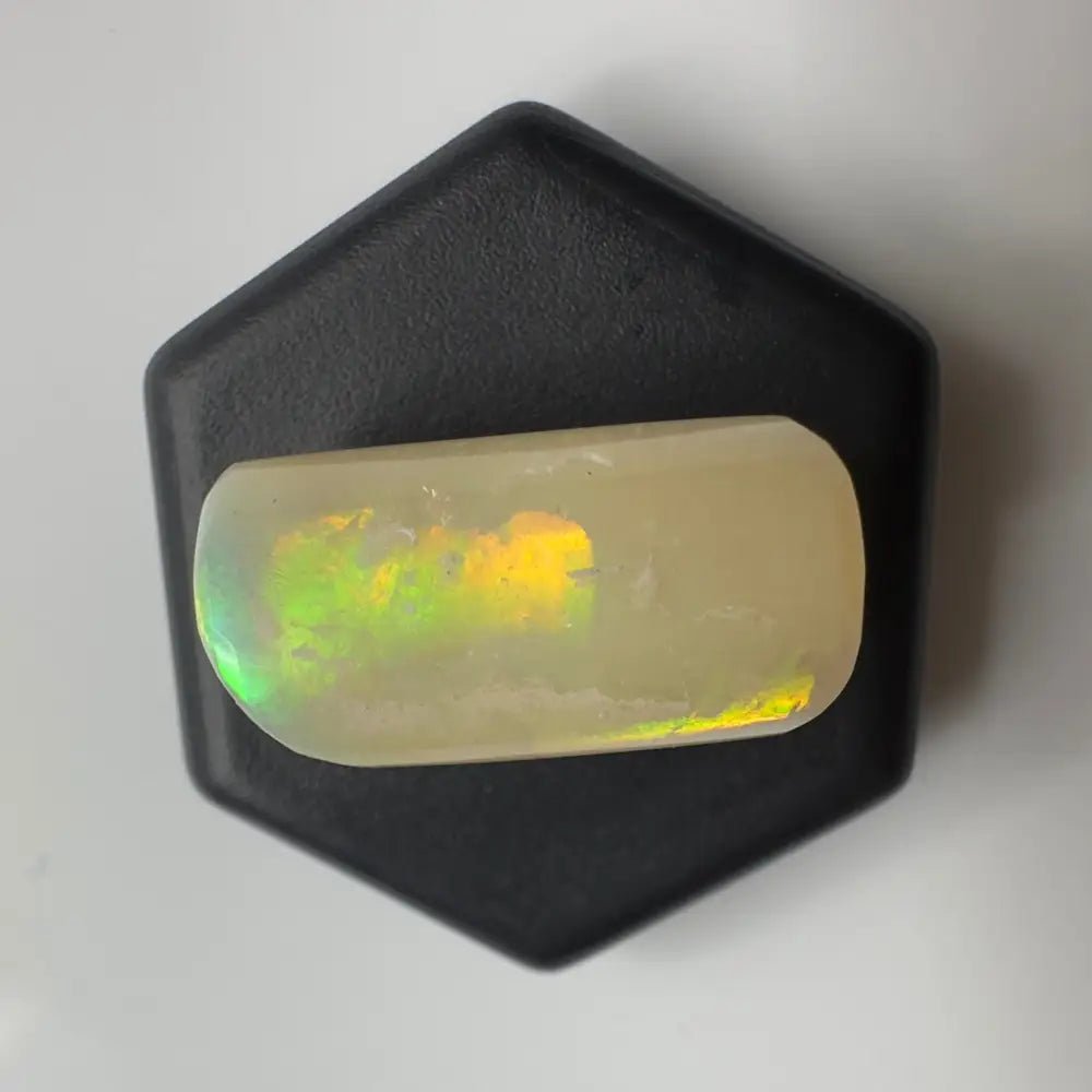 Coober Pedy Belemnite Opal (Fossil Opal Squid) 8.9carat Solid Hand - Cut