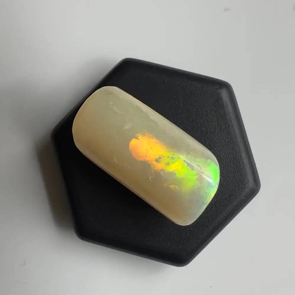 Coober Pedy Belemnite Opal (Fossil Opal Squid) 8.9carat Solid Hand - Cut