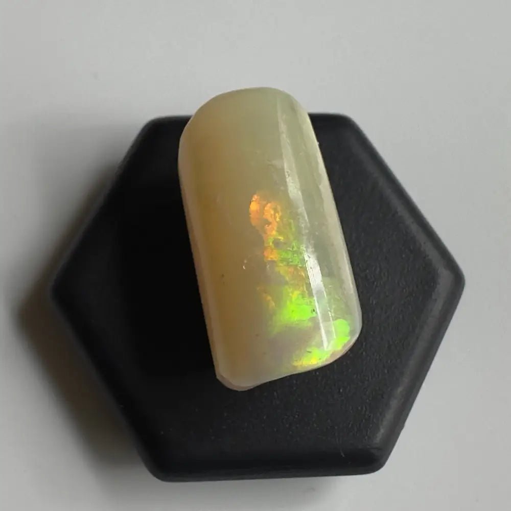 Coober Pedy Belemnite Opal (Fossil Opal Squid) 8.9carat Solid Hand - Cut