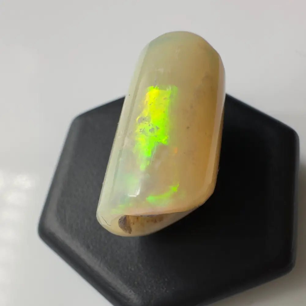 Coober Pedy Belemnite Opal (Fossil Opal Squid) 8.9carat Solid Hand - Cut