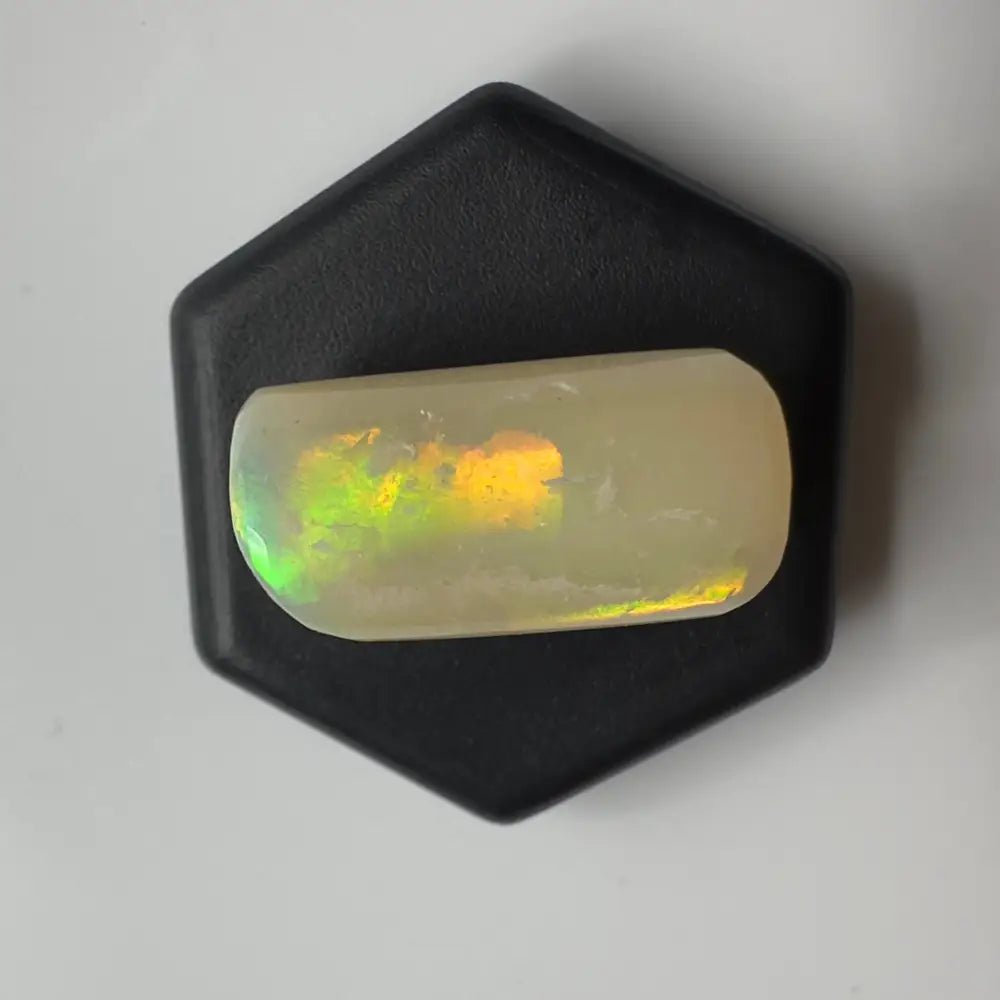 Coober Pedy Belemnite Opal (Fossil Opal Squid) 8.9carat Solid Hand - Cut